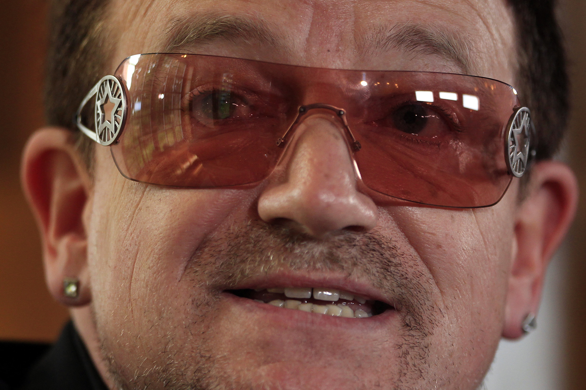 Bono souffre d'un glaucome - La chanteur de U2 ne quitte plus ses lunettes 2000x1340