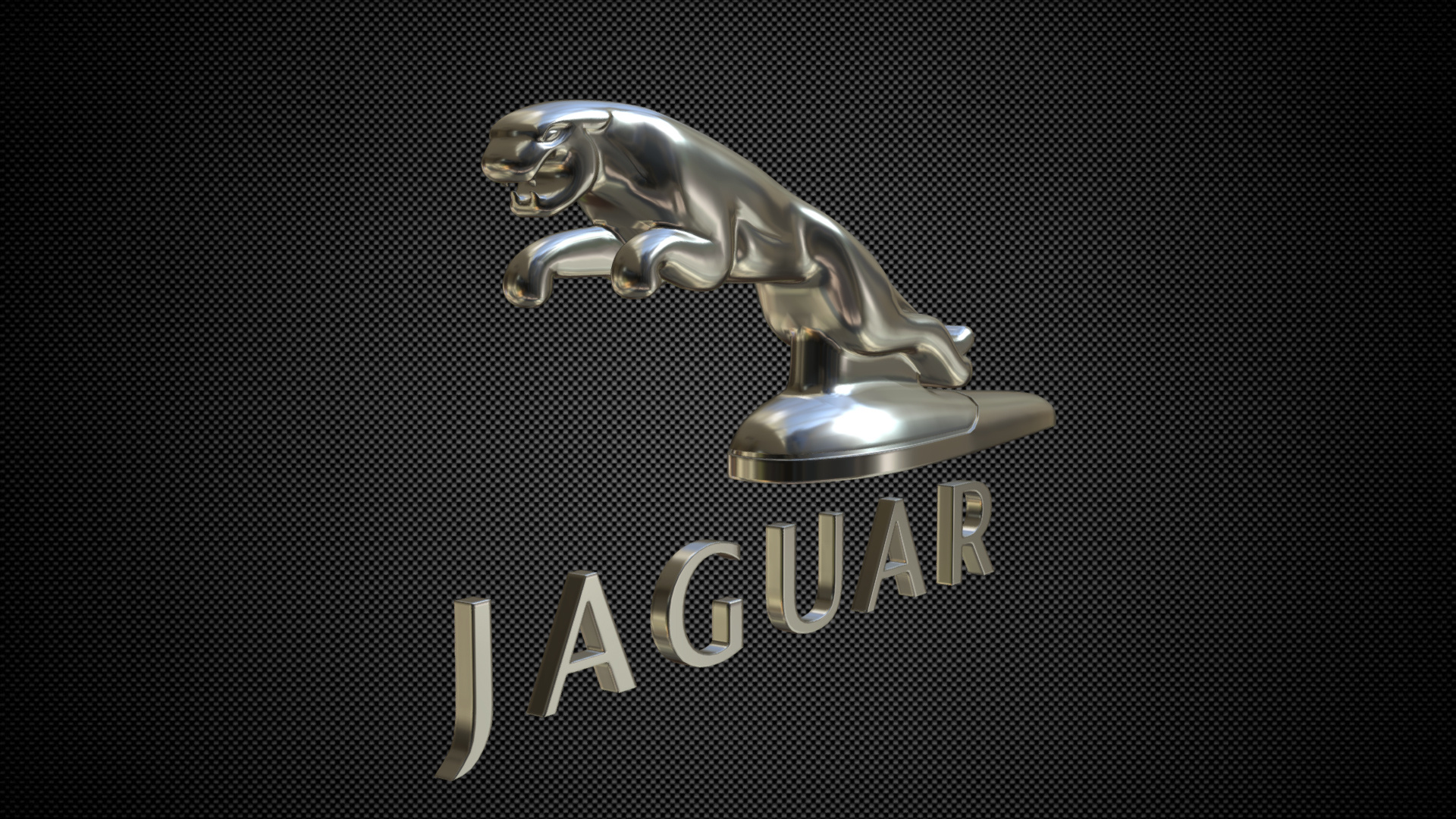 3D, Jaguar Logo Wallpaper, 1920x1080 Full HD Desktop