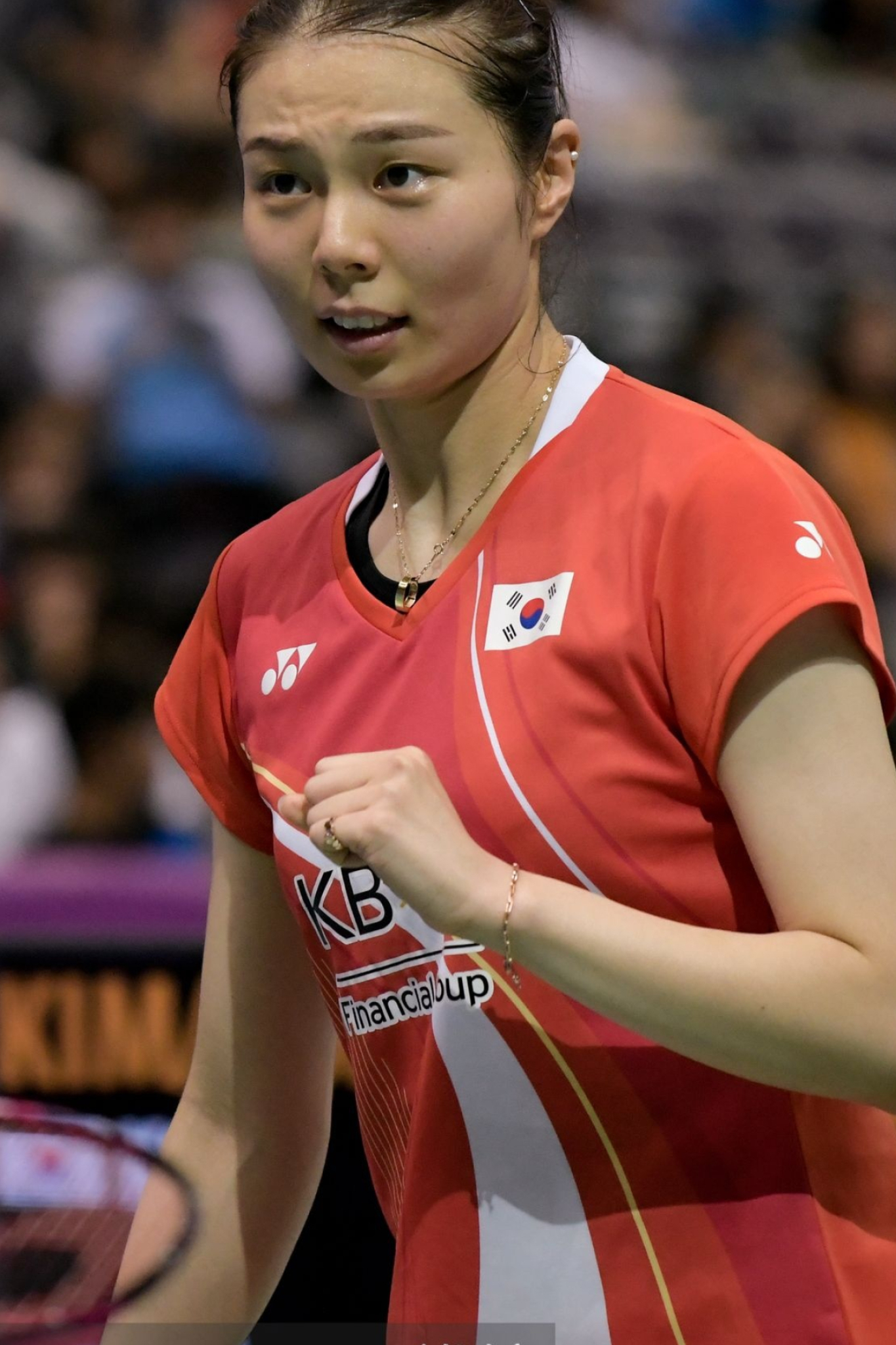 Kim So-yeong, Badminton player, Korean athlete, Number 132, 1370x2050 HD Phone