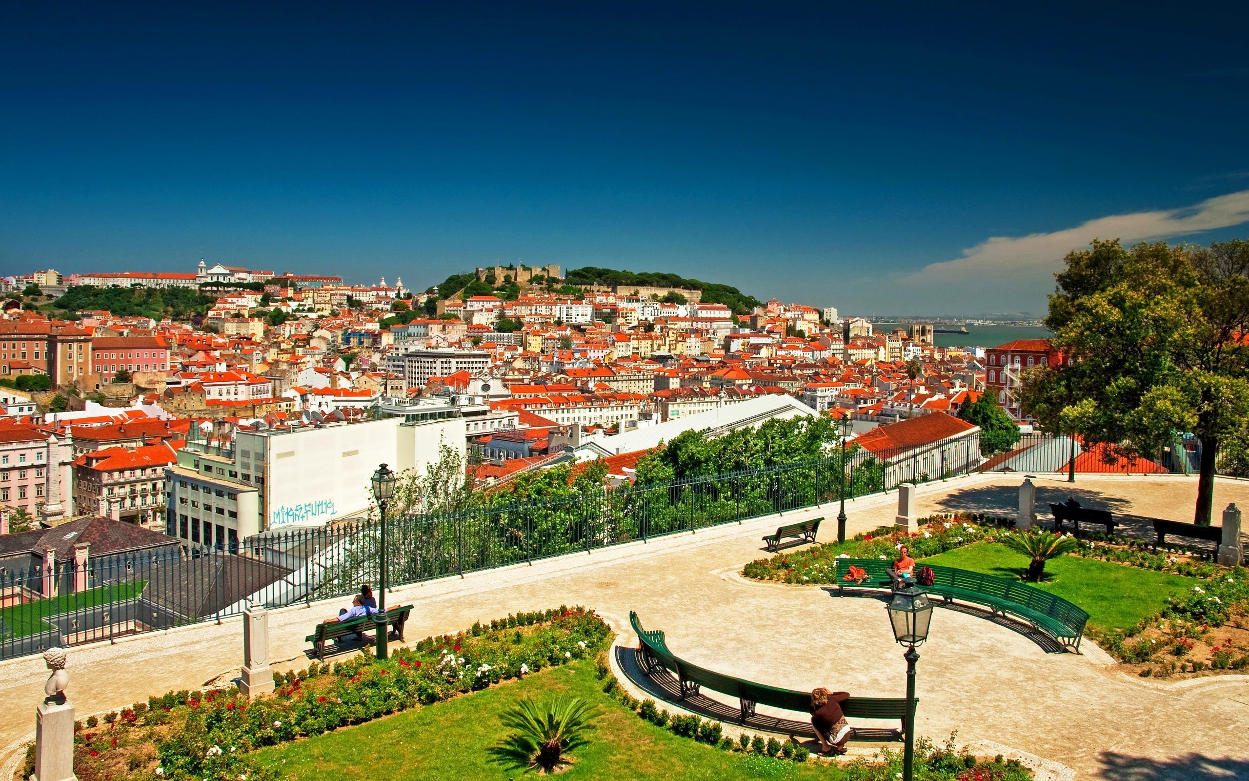 Lisbon Portugal view, HD wallpaper, Scenic beauty, Desktop background, 2560x1600 HD Desktop