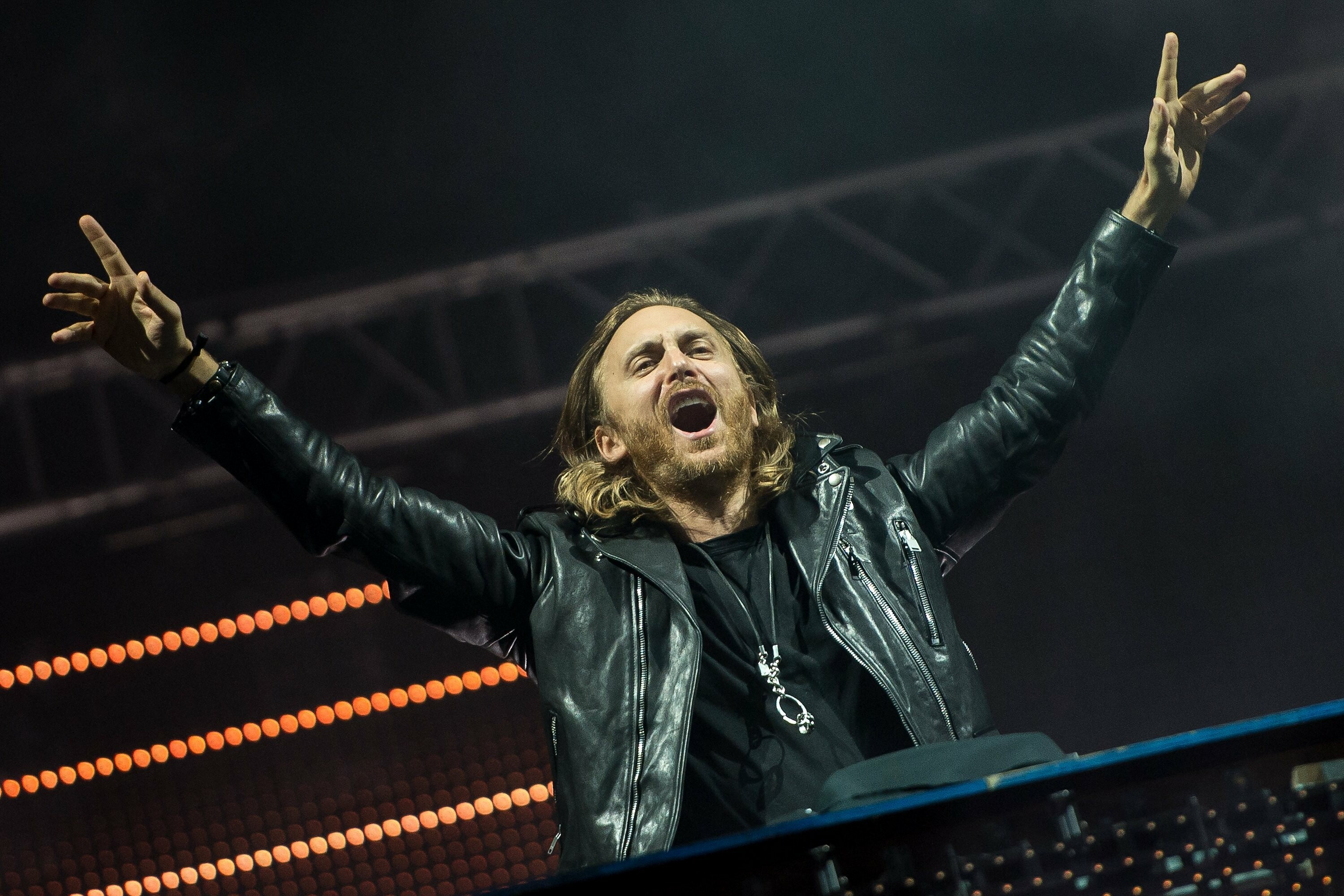 David Guetta: Voted the number one DJ in the DJ Mag Top 100 DJs poll, 2021. 3000x2000 HD Background.