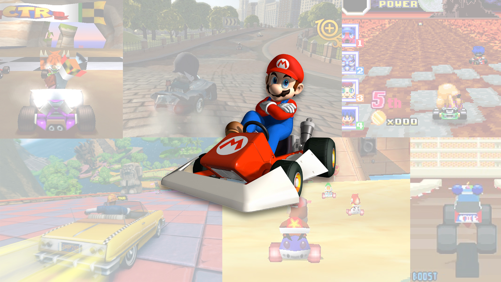Mario Kart, Best alternatives, Thrilling races, Gaming excellence, 1920x1080 Full HD Desktop