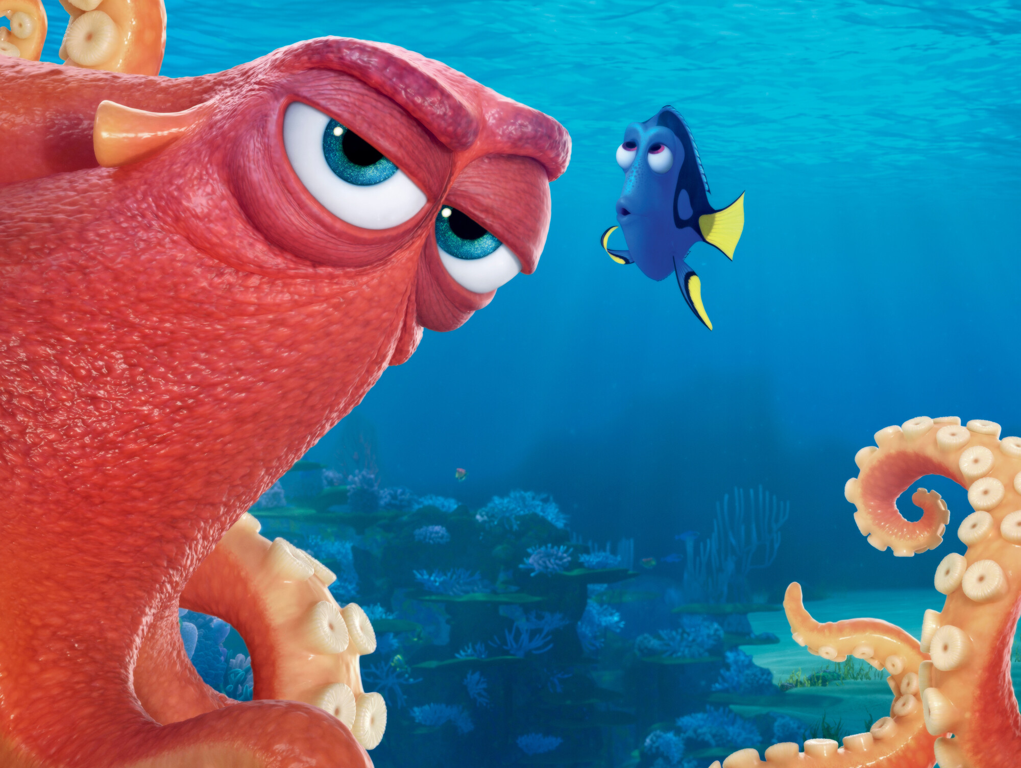 Finding Dory: Disney Pixar's sequel to the 2003 Academy Award-winning family animated hit Finding Nemo, with Andrew Stanton returning to the director's chair. 2000x1510 HD Wallpaper.