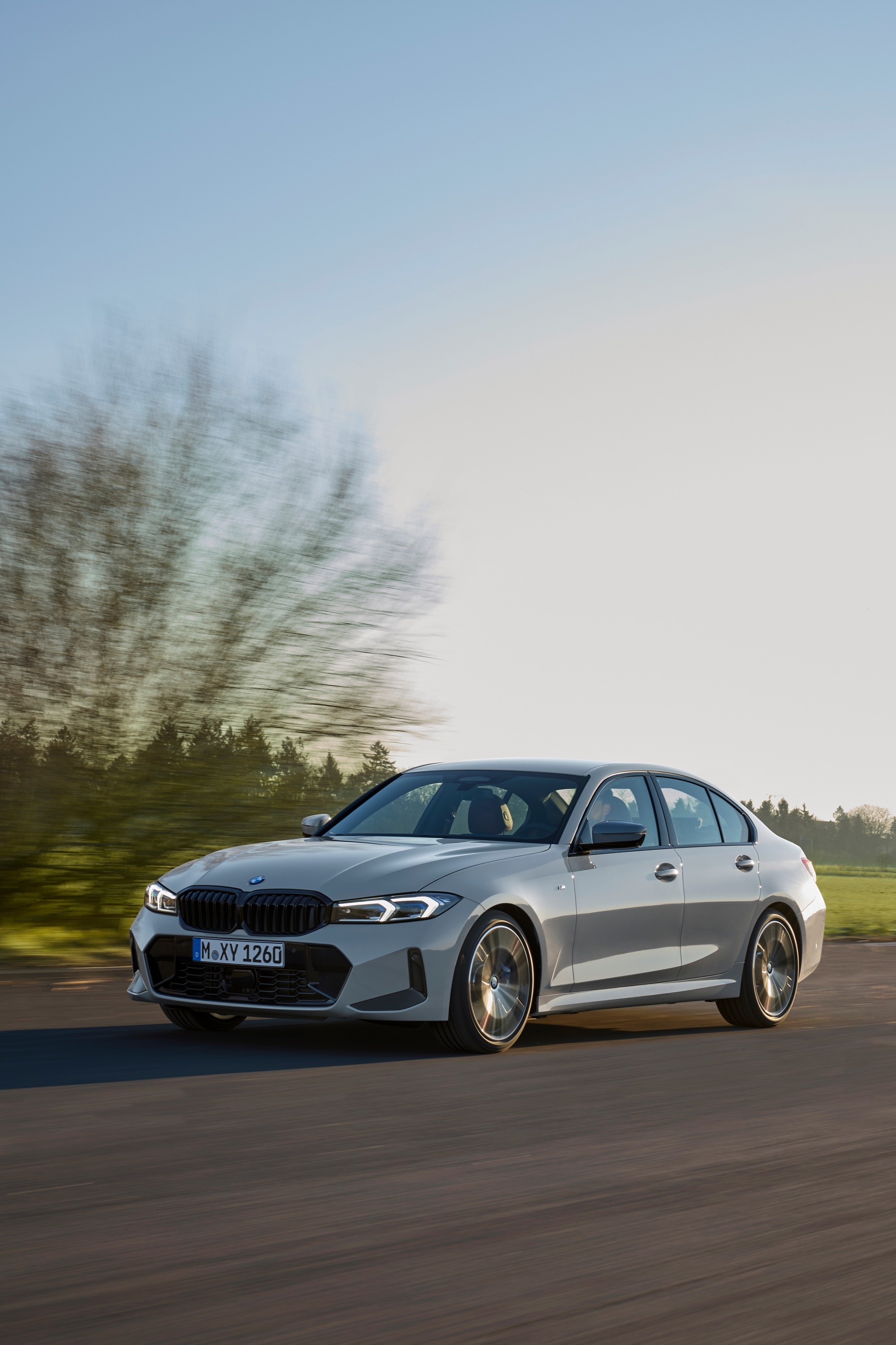 BMW 3 Series, Auto elegance, 2023 model, Striking visual, 2000x3000 HD Phone