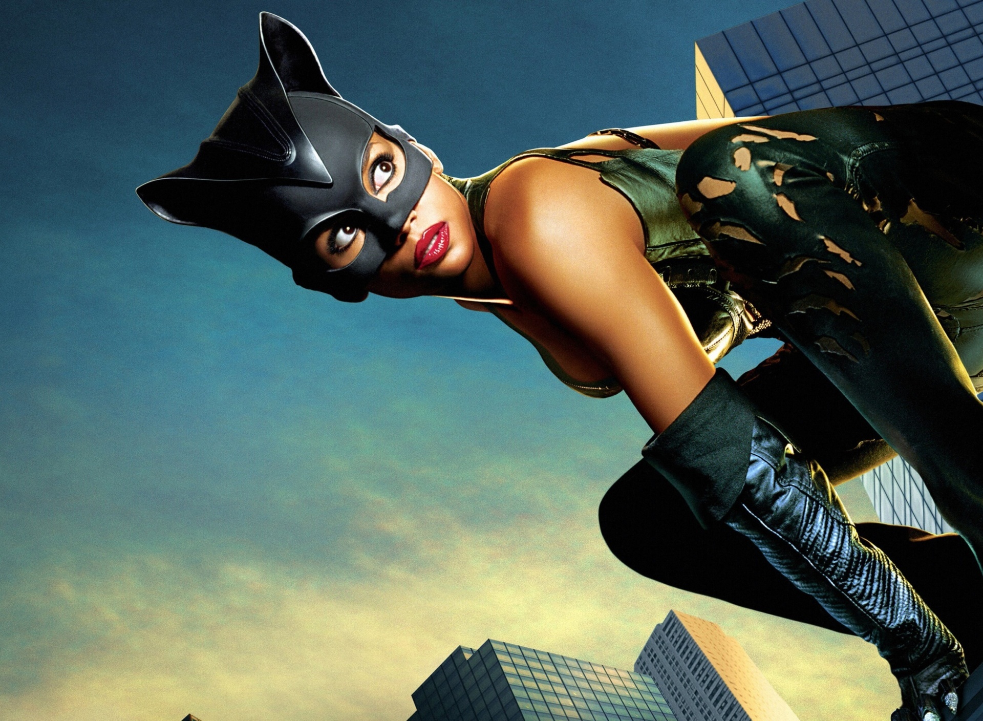 Catwoman (Halle Berry), Stunning wallpapers, Halle Berry tribute, Huawei Mate 9, 1920x1410 HD Desktop