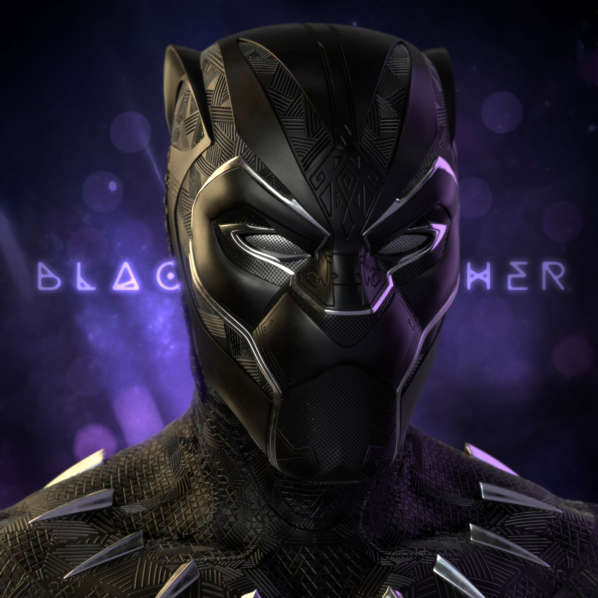 Black Panther: Wakanda Forever: Chadwick Boseman, Starred in previous MCU media as Shuri's older brother T'Challa. 2050x2050 HD Background.