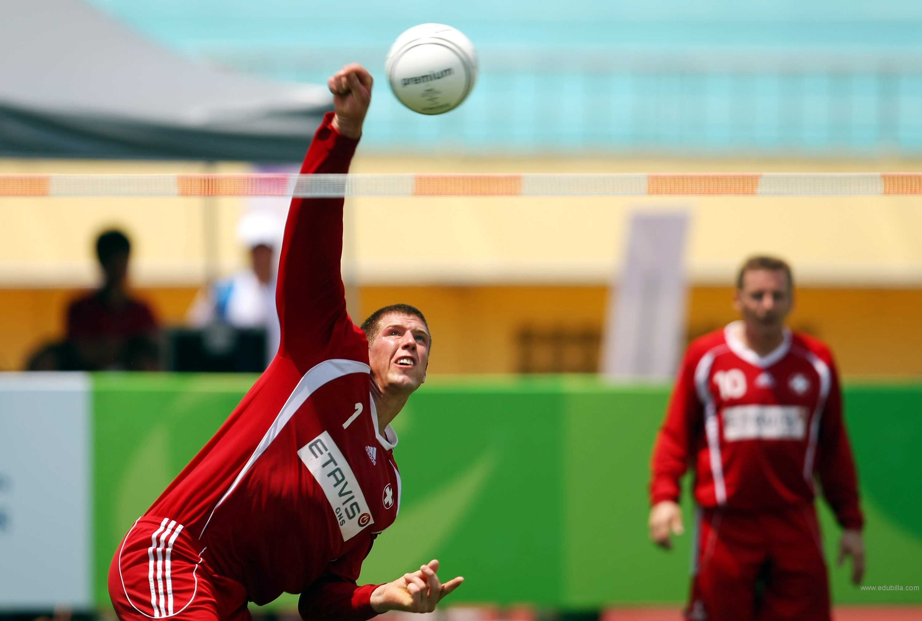 Fistball: A sport of European origin that is similar to volleyball, IFA, Ball game players. 3000x2030 HD Wallpaper.