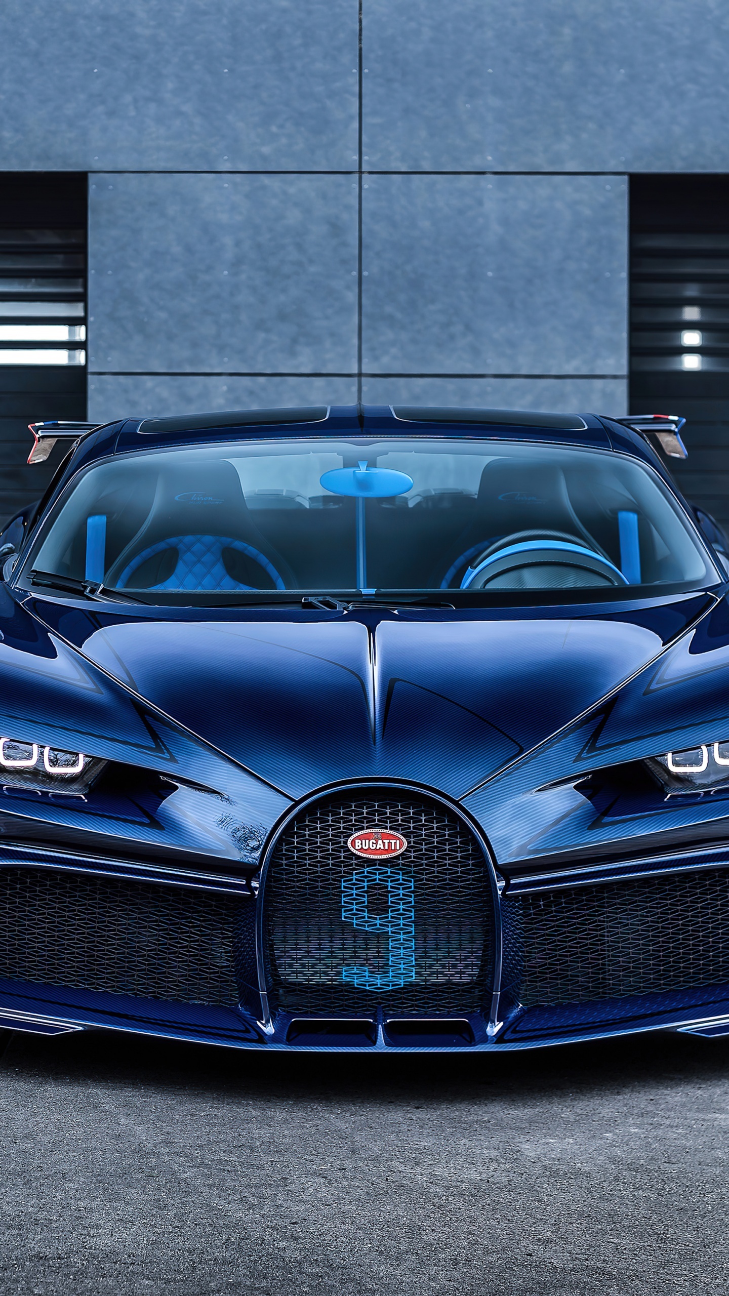 Bugatti Chiron, Pur Sport edition, Hyper car, Vague de Lumi, 1440x2560 HD Phone