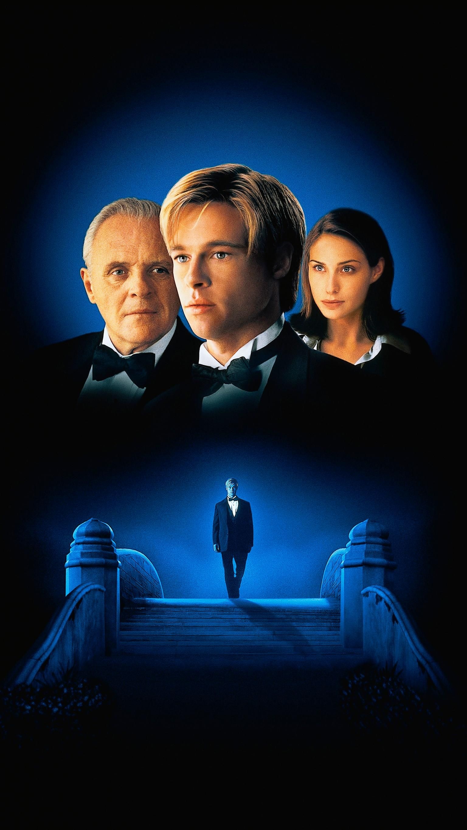 Brad Pitt: Starred in Meet Joe Black, A 1998 American romantic fantasy film. 1540x2740 HD Wallpaper.