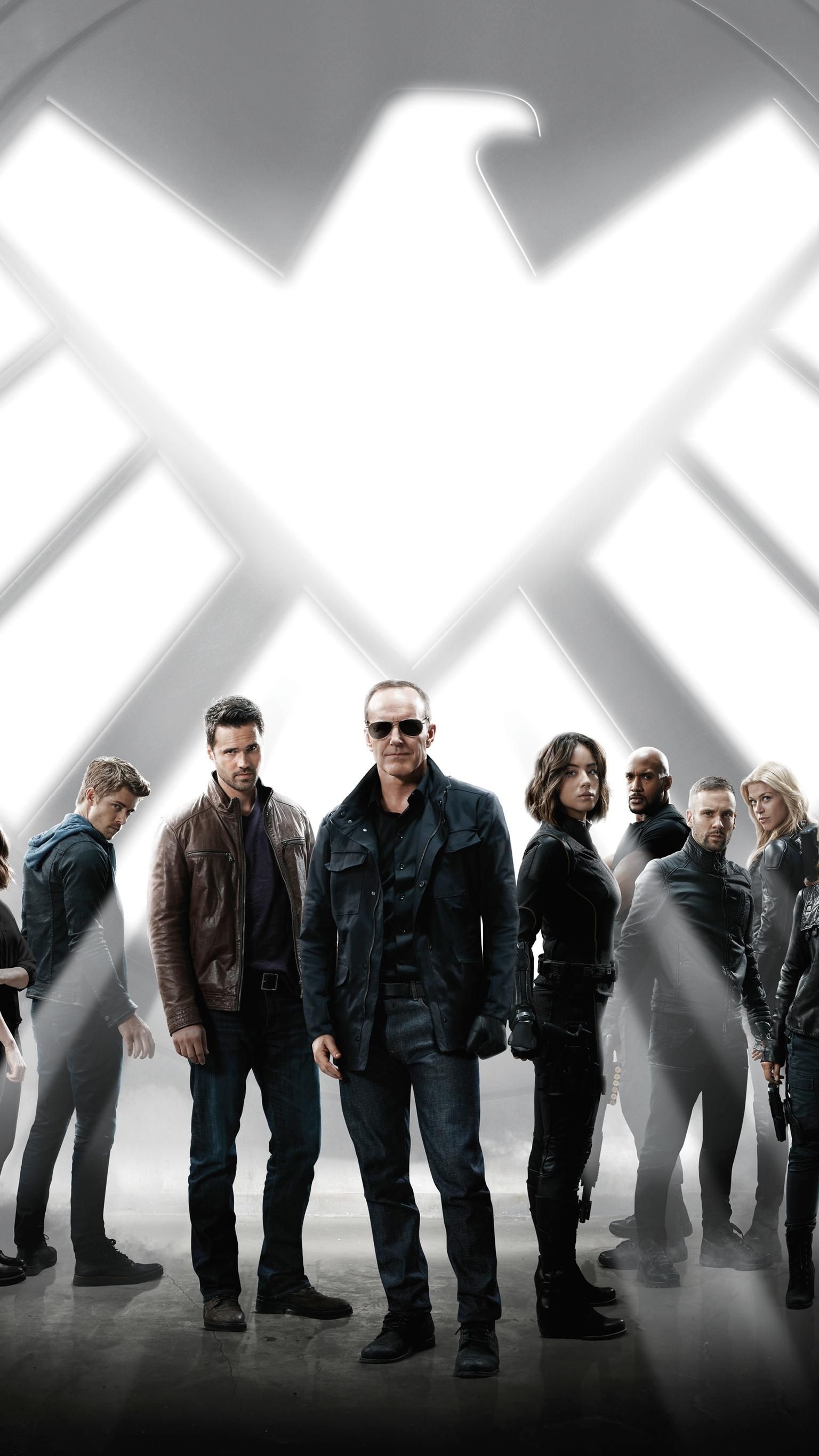 S.H.I.E.L.D.: The series produced by ABC Studios, Marvel Television, and Mutant Enemy Productions. 1540x2740 HD Wallpaper.
