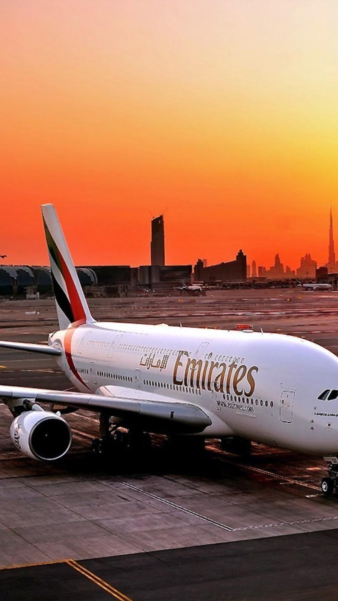 Emirates Airline, A380 wallpapers, Travels, 1080x1920 Full HD Phone
