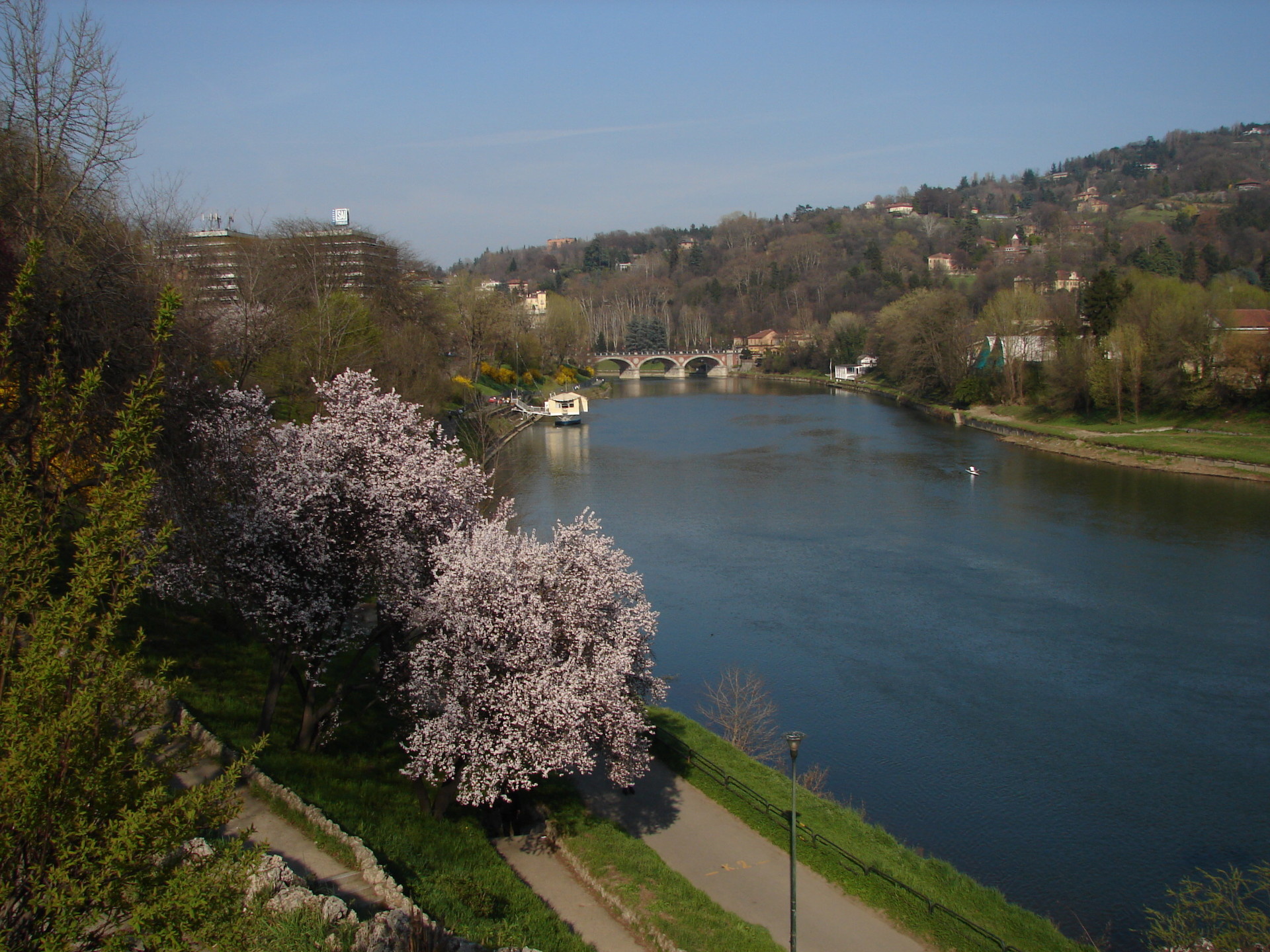 Po River, Erasmus Experience, Turin Italy, Jessica, 1920x1440 HD Desktop