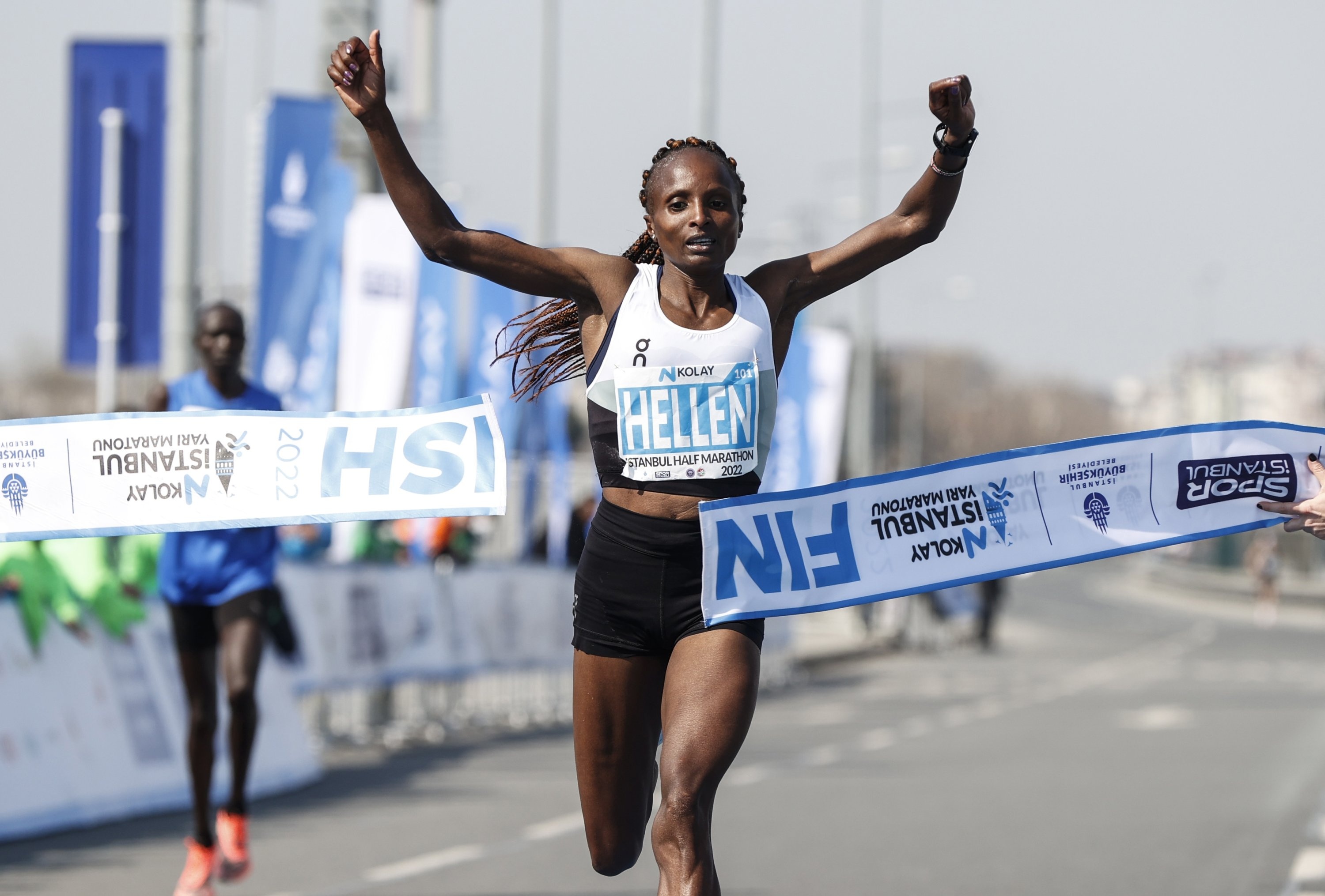 Hellen Obiri, Kenyan dominance, Istanbul half marathon, 3000x2030 HD Desktop