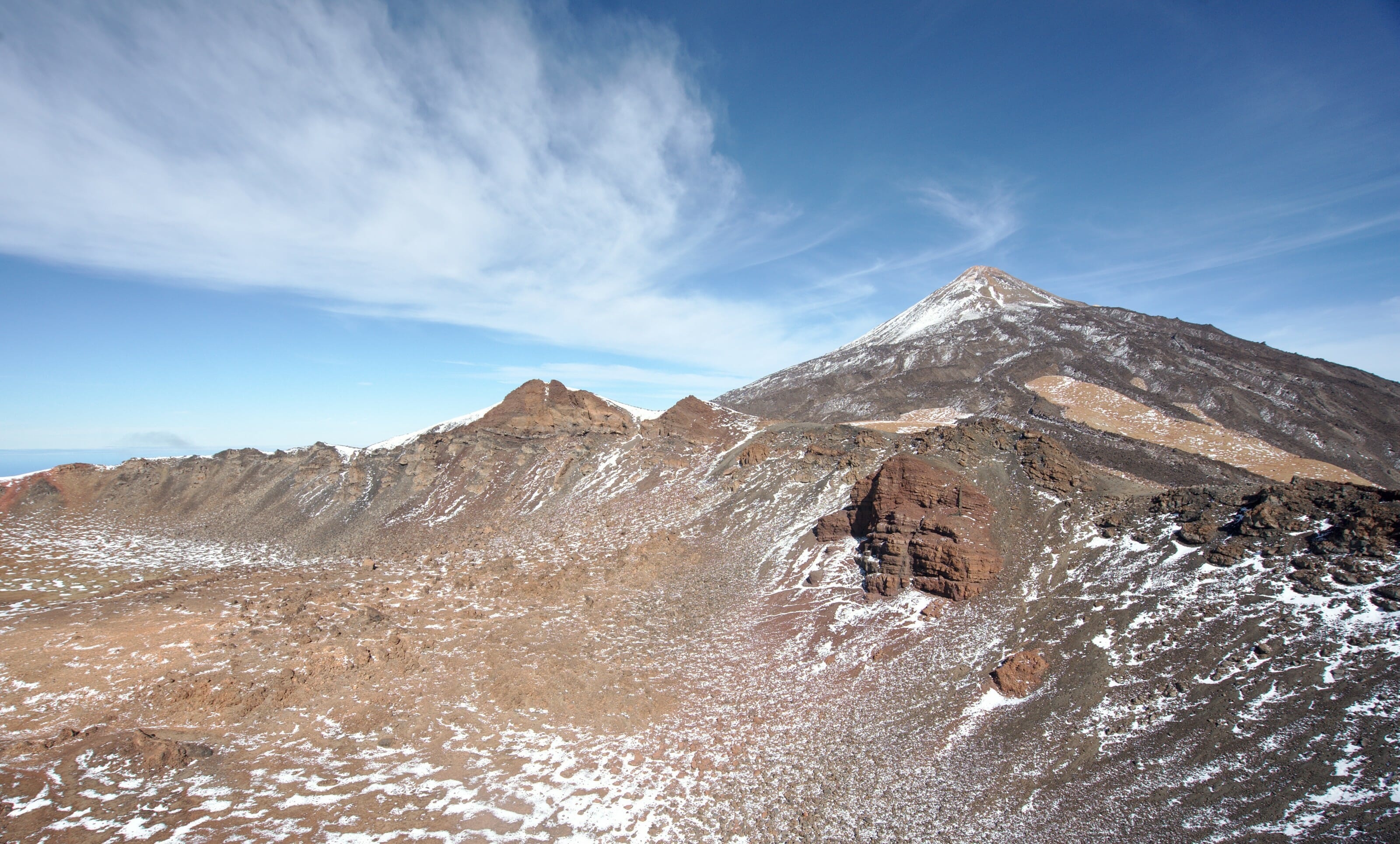 Teide National Park, Scenic hikes, Trail maps, Nature's wonder, 3200x1930 HD Desktop