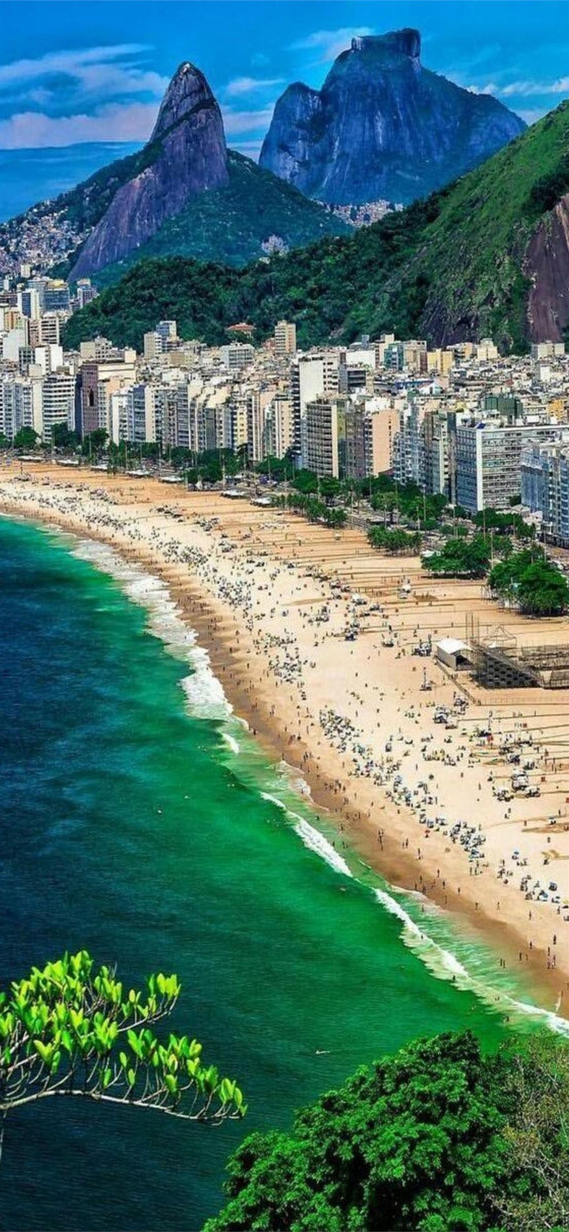 Rio de Janeiro, Travels, HD travel wallpapers, Brazilian scenery, 1130x2440 HD Phone