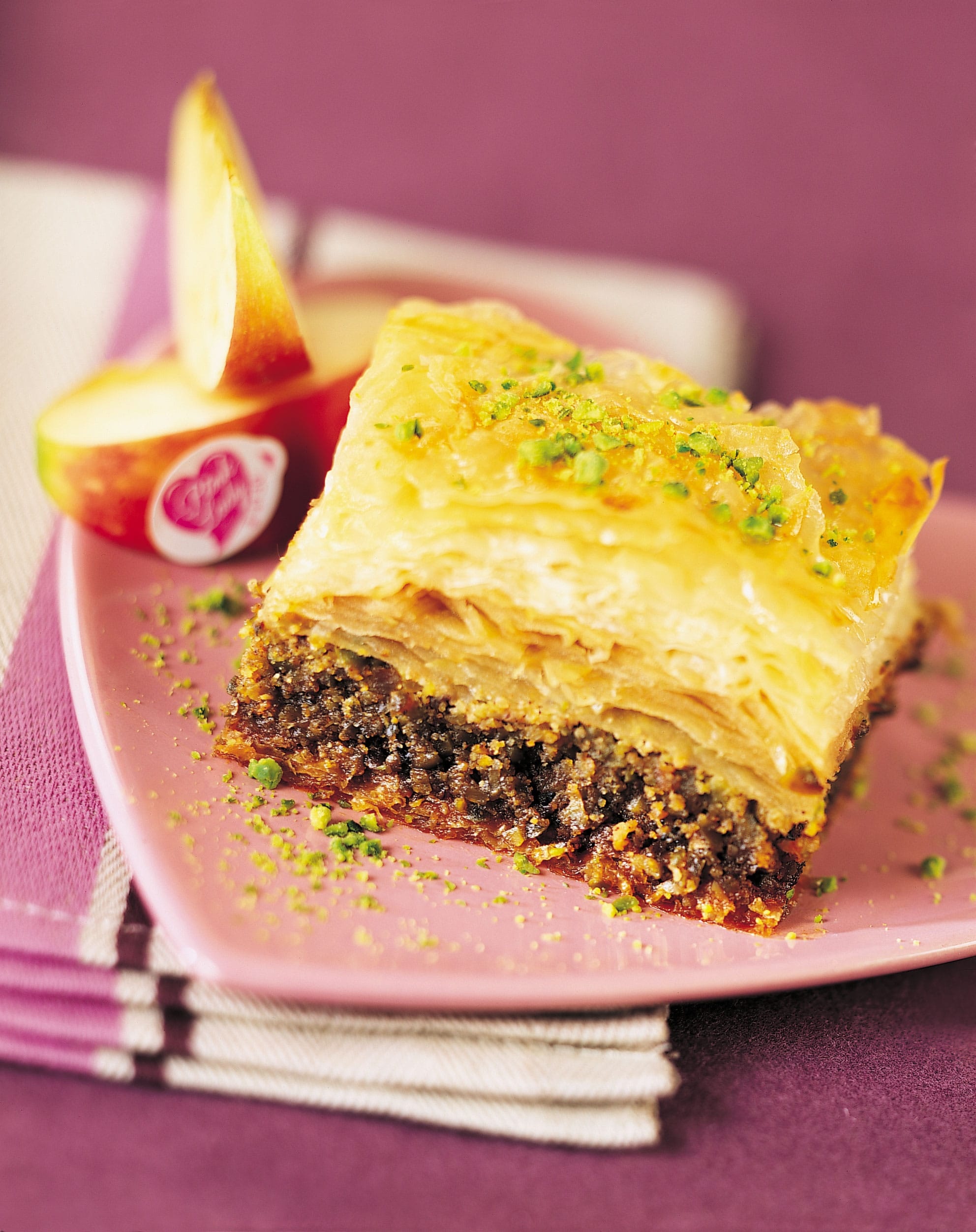 Baklava: Phyllo, A simple flour-and-water dough that is stretched to paper thinness. 1990x2510 HD Wallpaper.