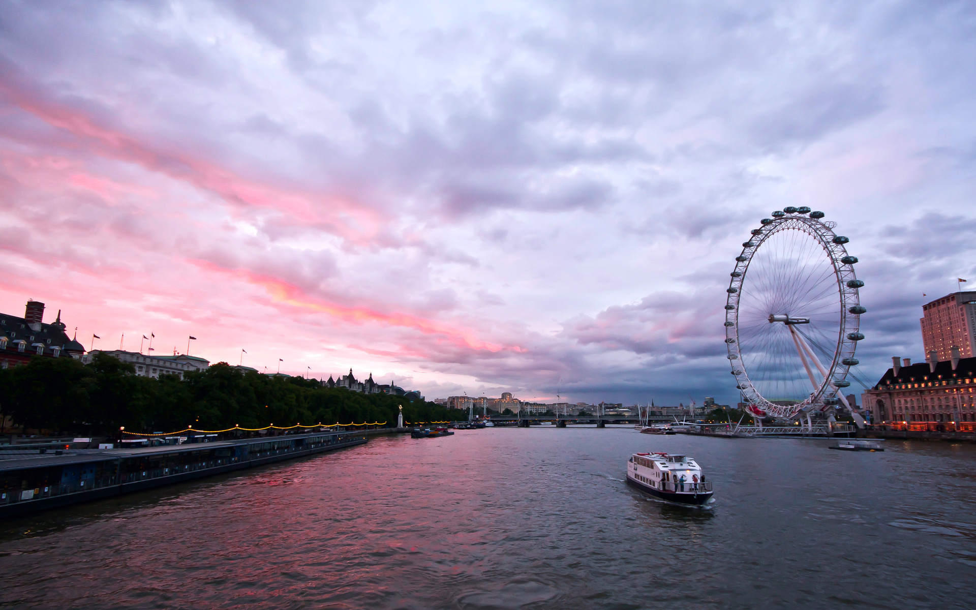 River Thames, London Eye, England, Spphotography2012, 1920x1200 HD Desktop