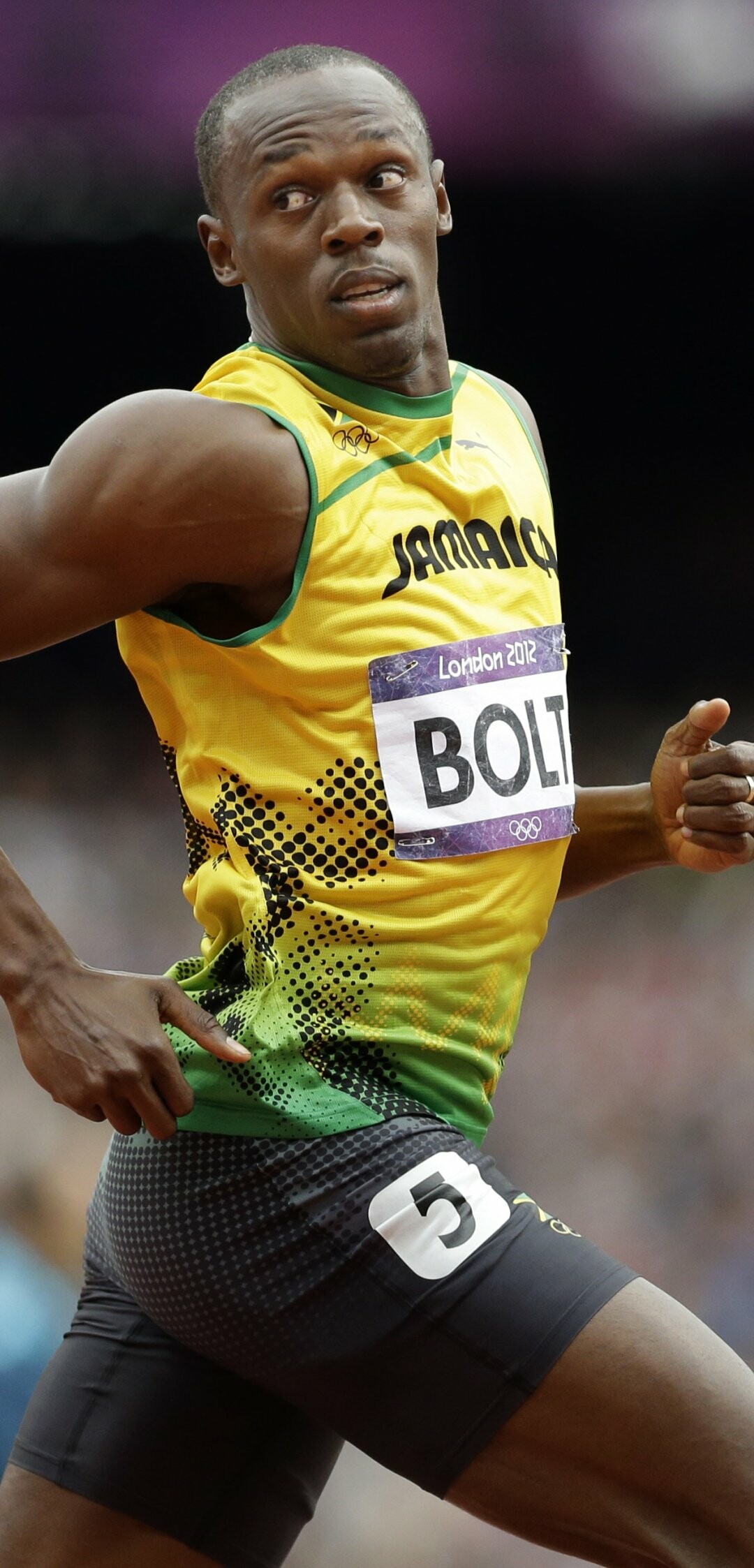 Sportler (Sport), Usain Bolt, Sprintlegende, 1080x2250 HD Handy