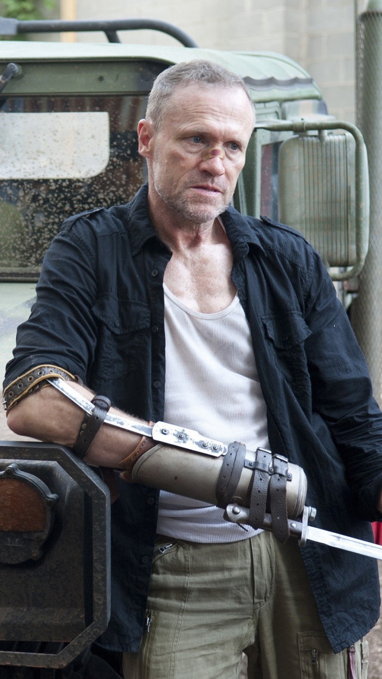 Michael Rooker, Movies, The Walking Dead, SUV, 1250x2210 HD Phone