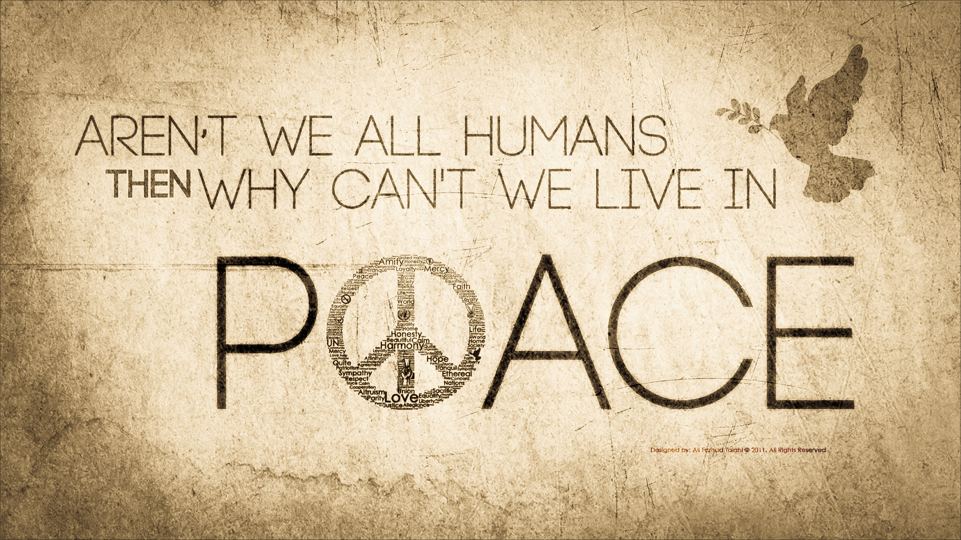 No War, Peace symbol, Global harmony, Anti-war movement, 1920x1080 Full HD Desktop