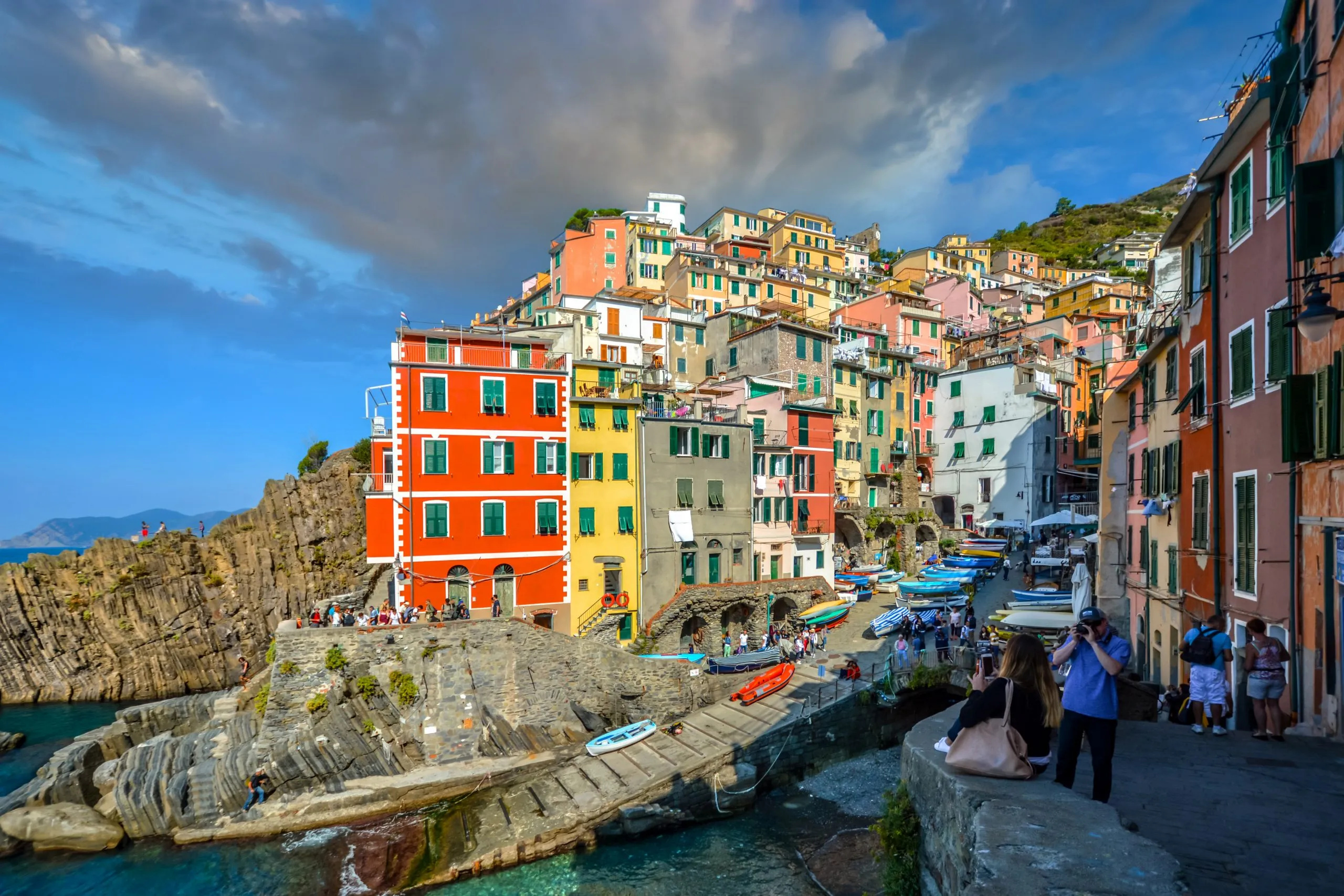 Cinque Terre, Rosa dei Venti, Boat tours, 2560x1710 HD Desktop