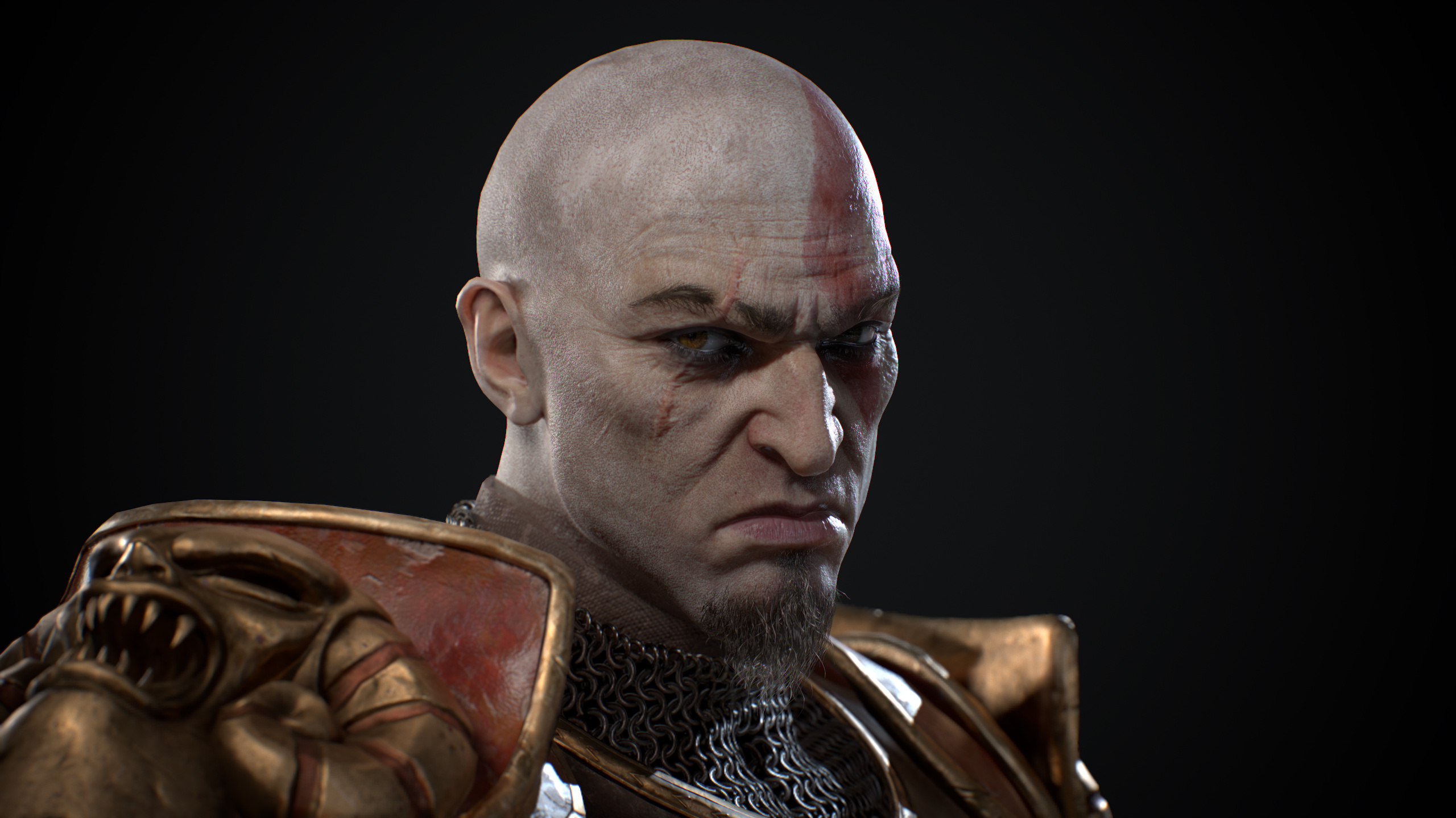 Kratos, God of War, Gaming, Kratos's journey, 2560x1440 HD Desktop