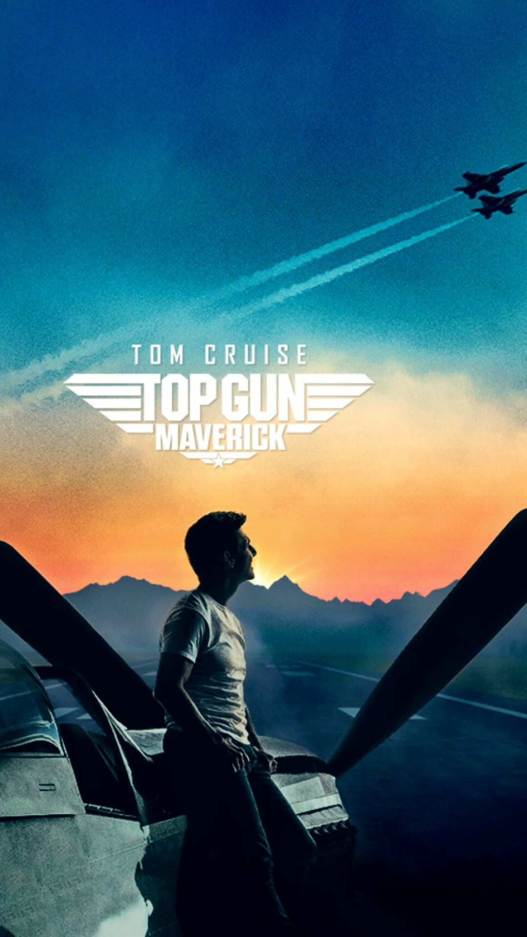 Top Gun: Maverick: The Navy, training a group of elite graduates. 1080x1920 Full HD Wallpaper.