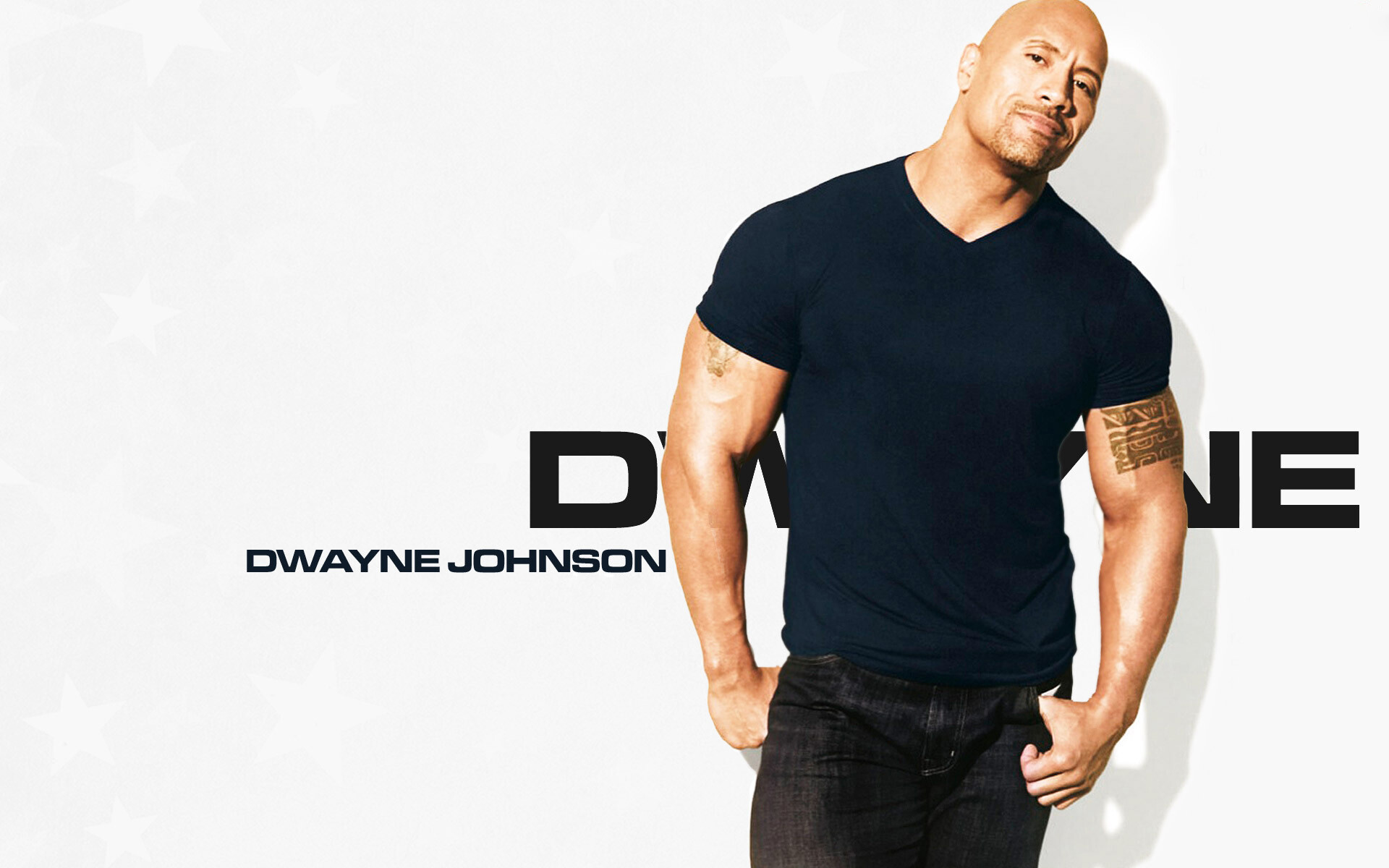 Dwayne Johnson: Lost to Big Show at No Way Out on February 27, 2000. 1920x1200 HD Background.