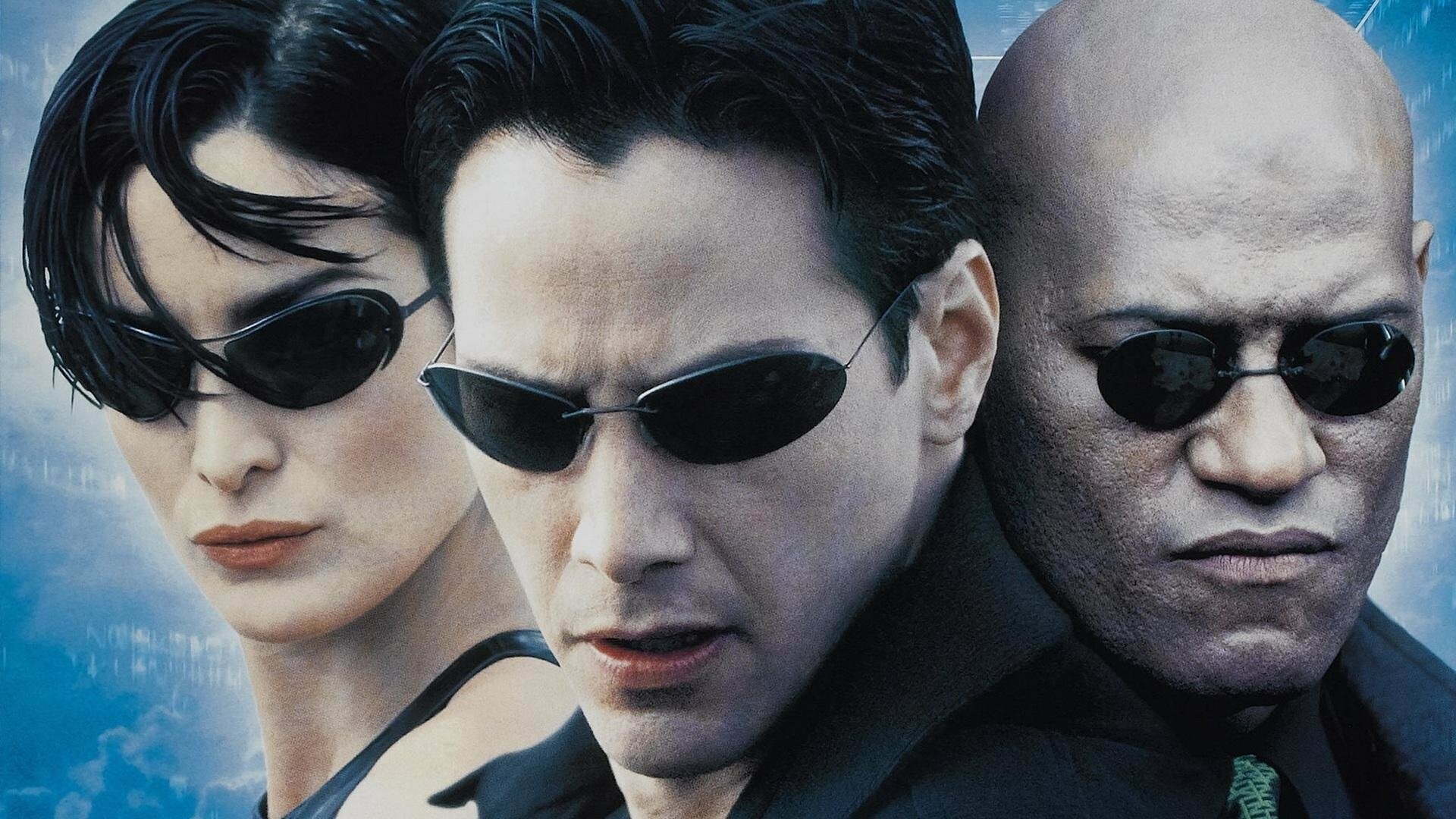 Matrix Franchise: Neo, Trinity, Morpheus, Fictional characters. 1920x1080 Full HD Background.