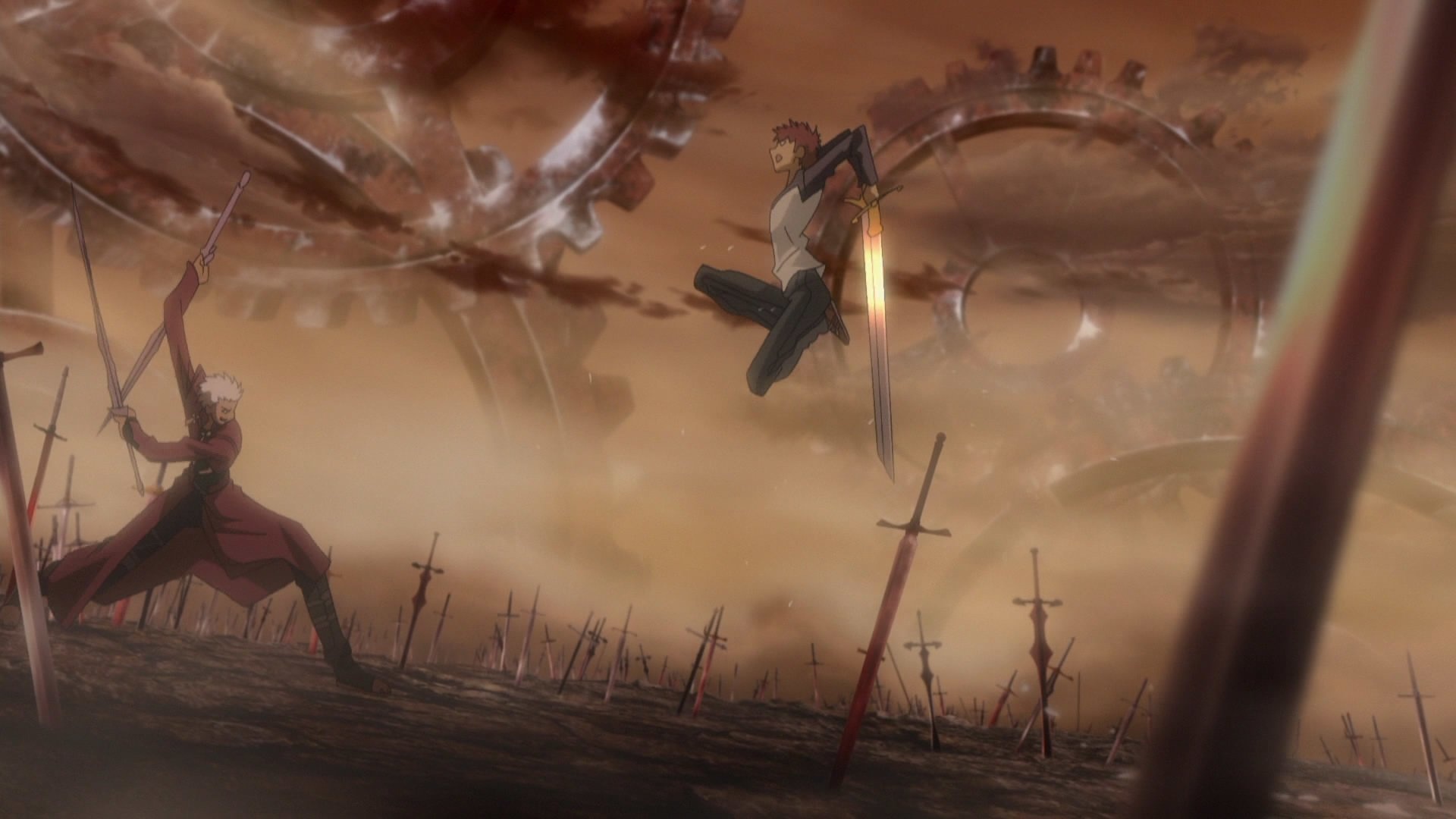 Fate/stay night, Unlimited Blade Works, HD wallpapers, Anime background, 1920x1080 Full HD Desktop