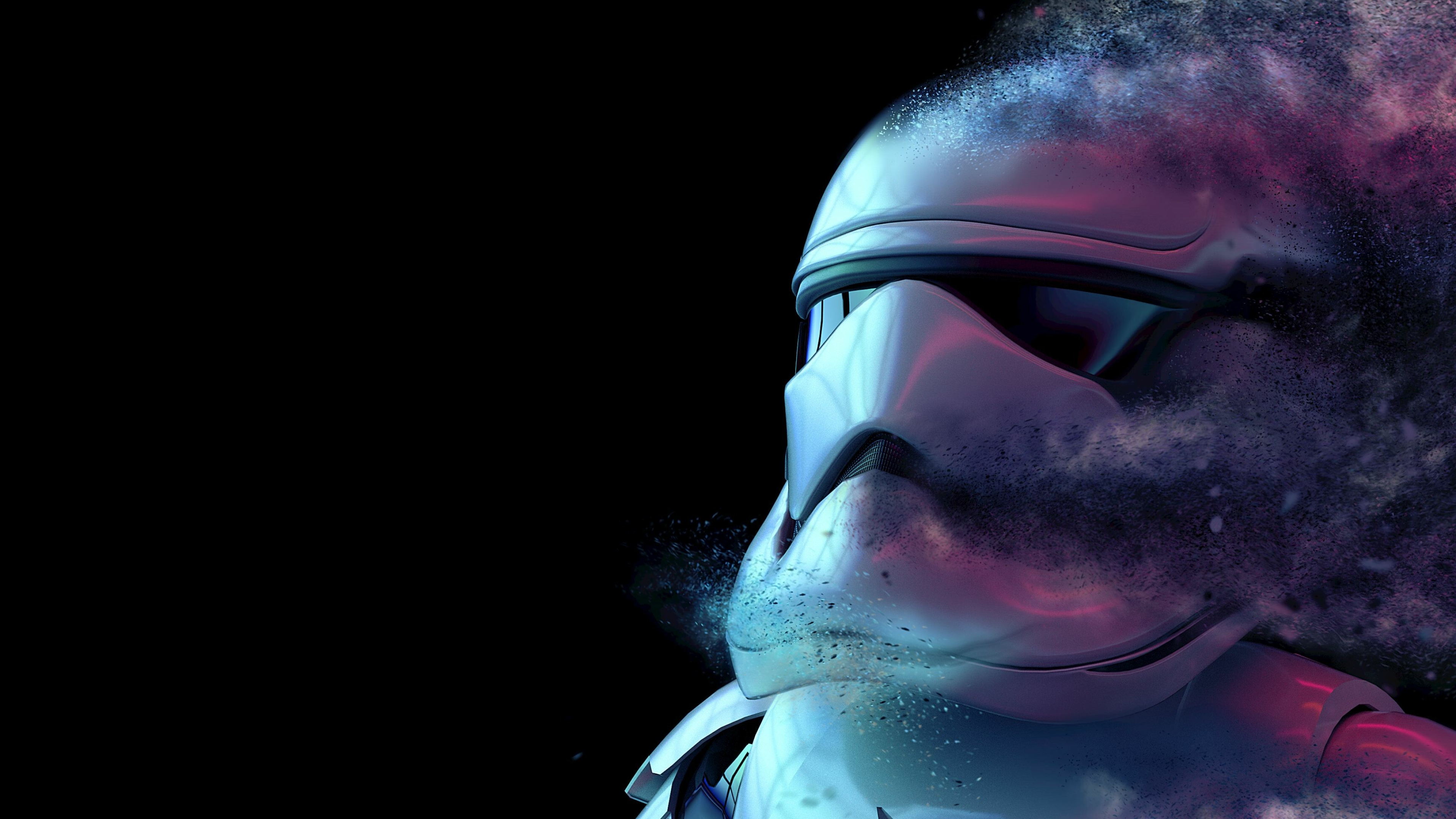 Star Wars: Stormtrooper, The shock troops/space marines of the autocratic Galactic Empire. 3840x2160 4K Background.