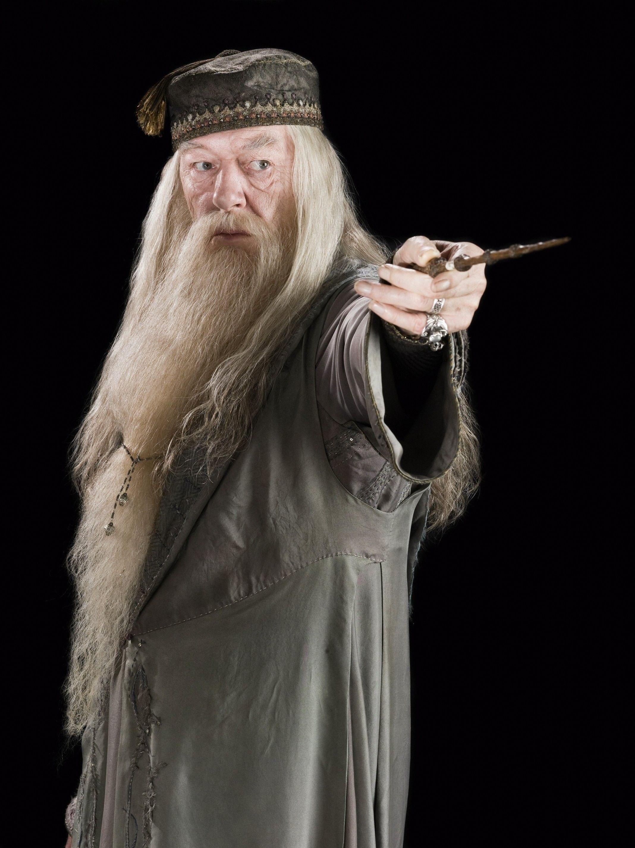 Dumbledore: A fictional character in J. K. Rowling's Harry Potter series. 2140x2850 HD Wallpaper.