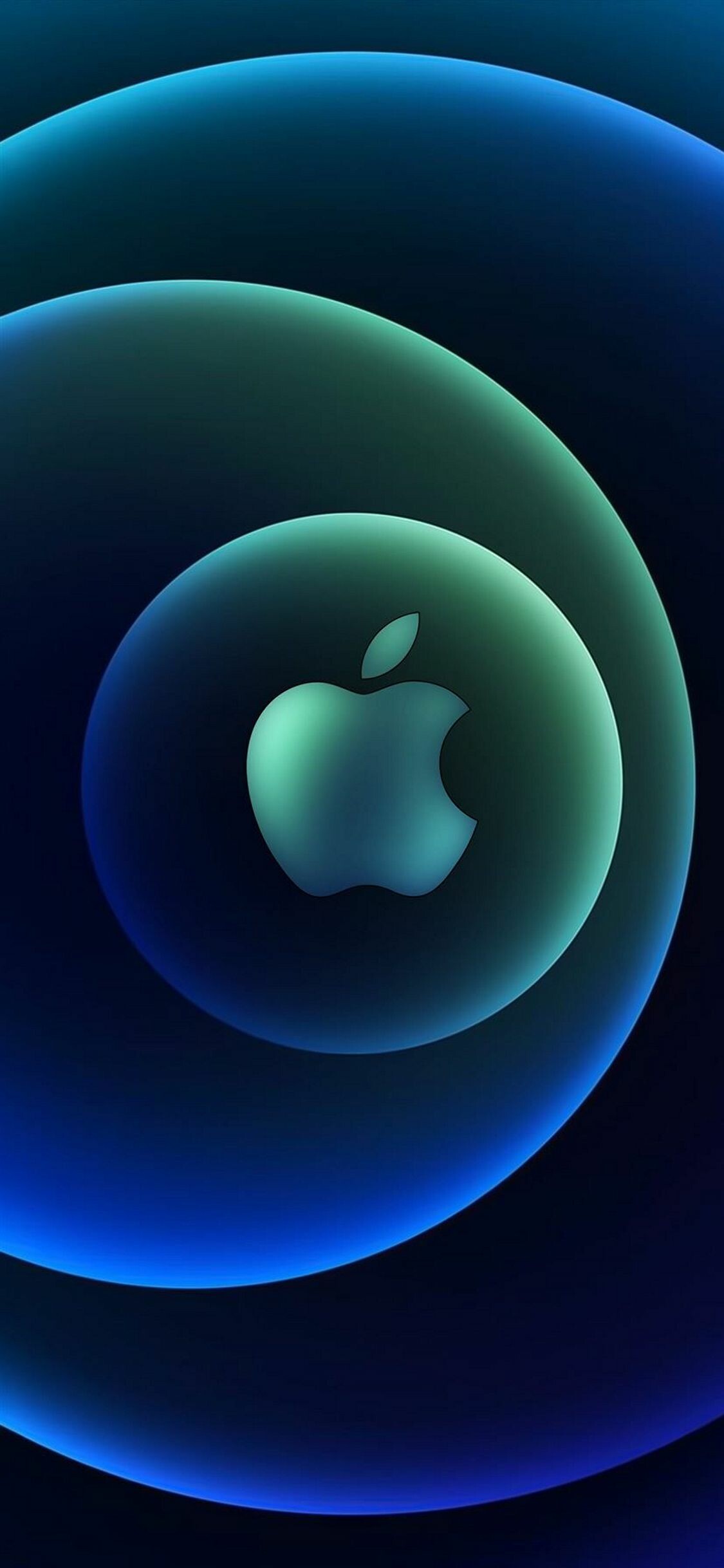 Apple Logo: A cell phone that works like a computer, Symbol. 1130x2440 HD Wallpaper.