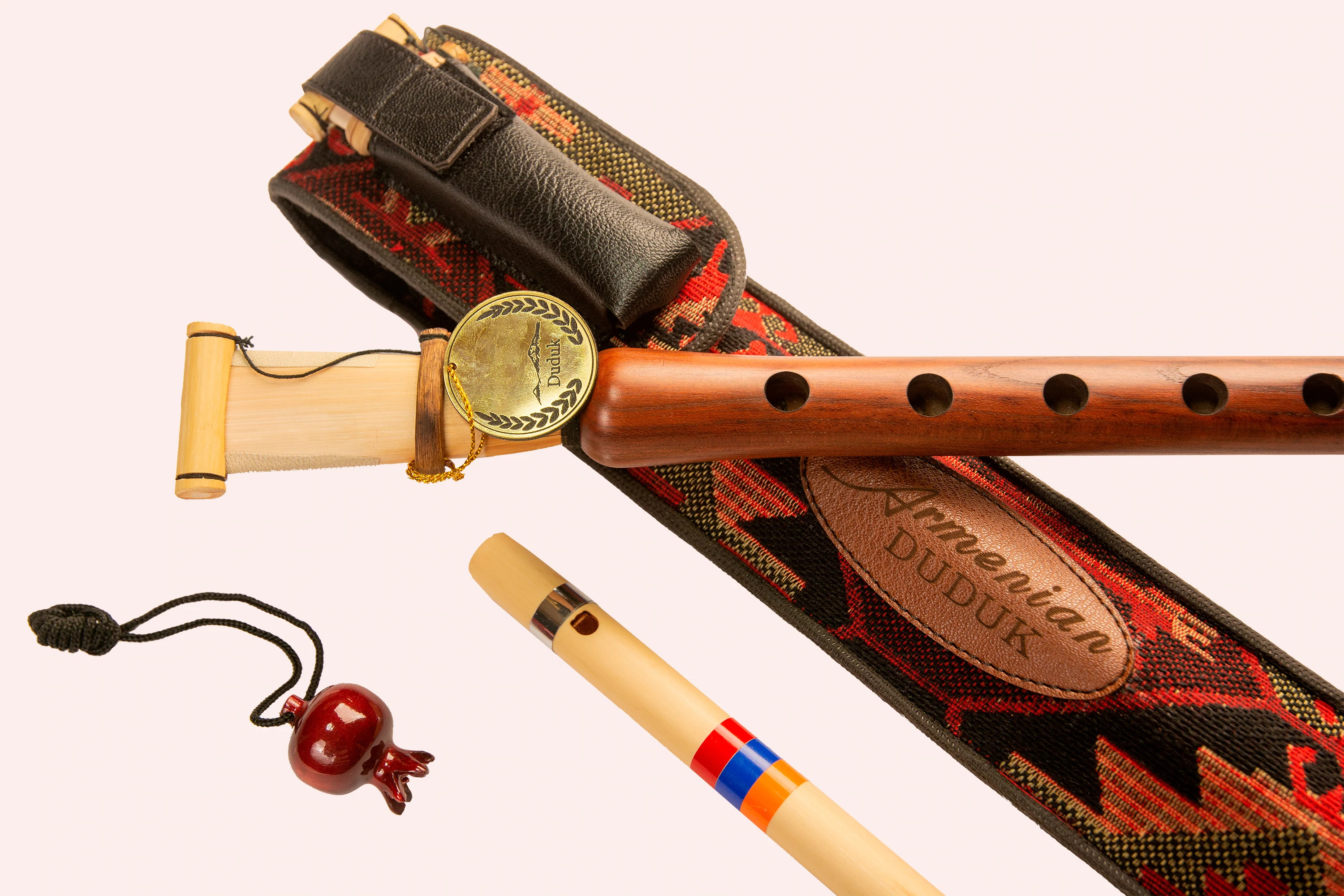 Duduk: Armenian musical instrument, A warm, soft sound and velvety timbre. 3000x2000 HD Background.