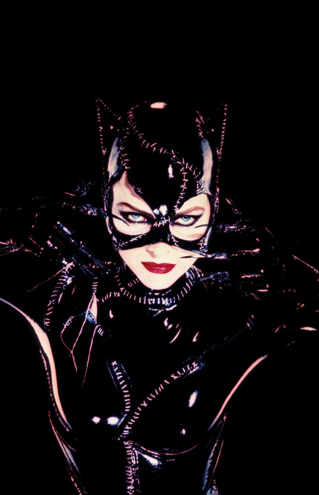 Catwoman cosplay, Batman Returns, Catwoman wallpaper, Michelle Pfeiffer, 1290x2000 HD Phone