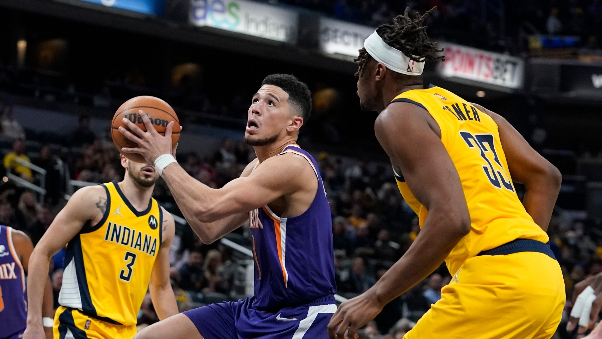 Devin Booker, Sports, Suns victory, Pacers, 1980x1120 HD Desktop