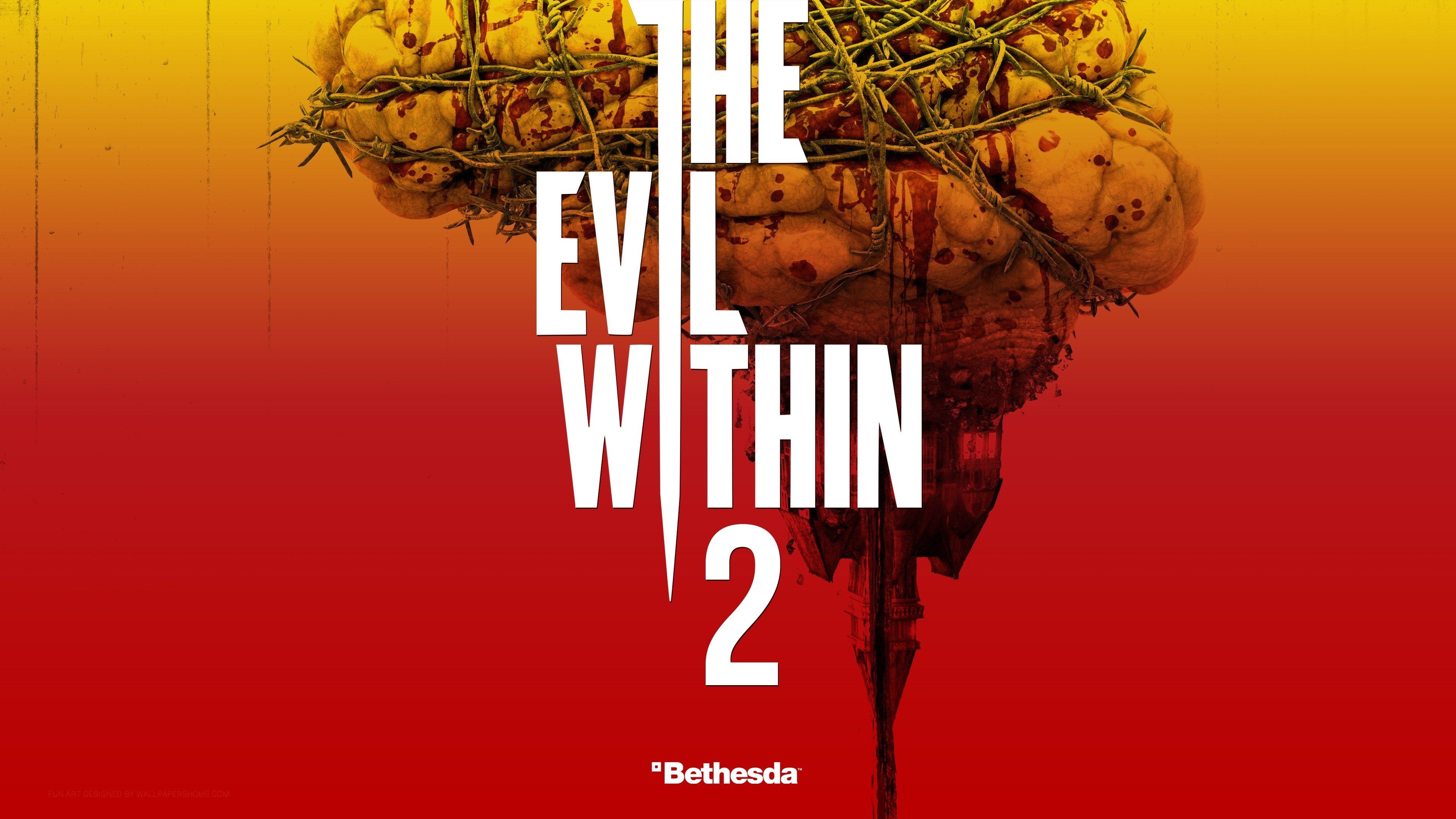 Bethesda gaming, The Evil Within 2, 4K desktop backgrounds, Horror wallpaper, 3840x2160 4K Desktop