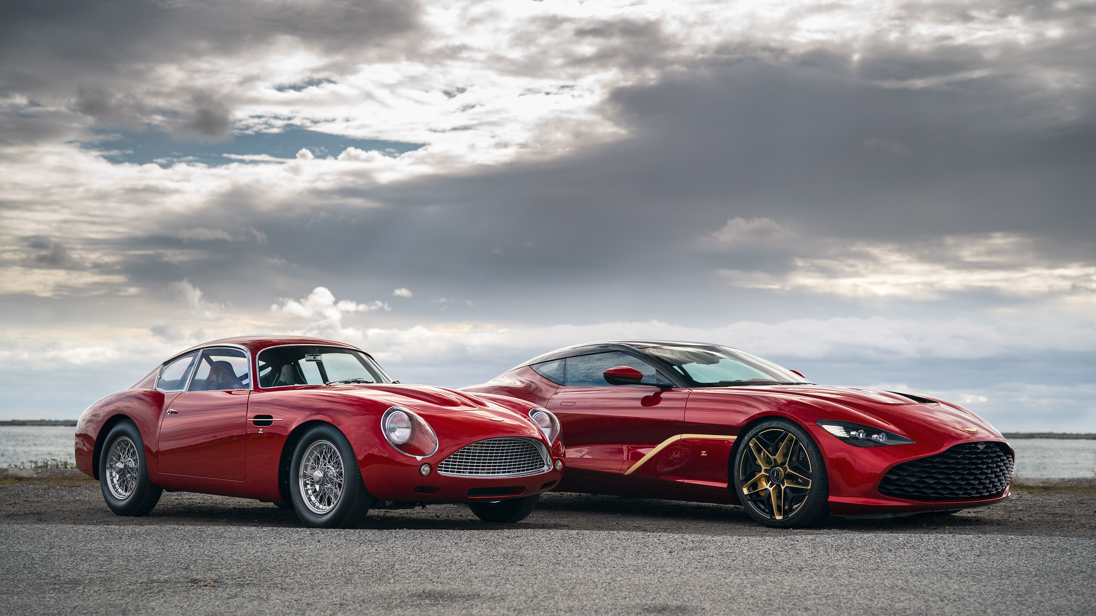 Aston Martin: Ultra-luxury British brand, creating the most exquisitely addictive performance cars, DBS GT Zagato. 3840x2160 4K Background.