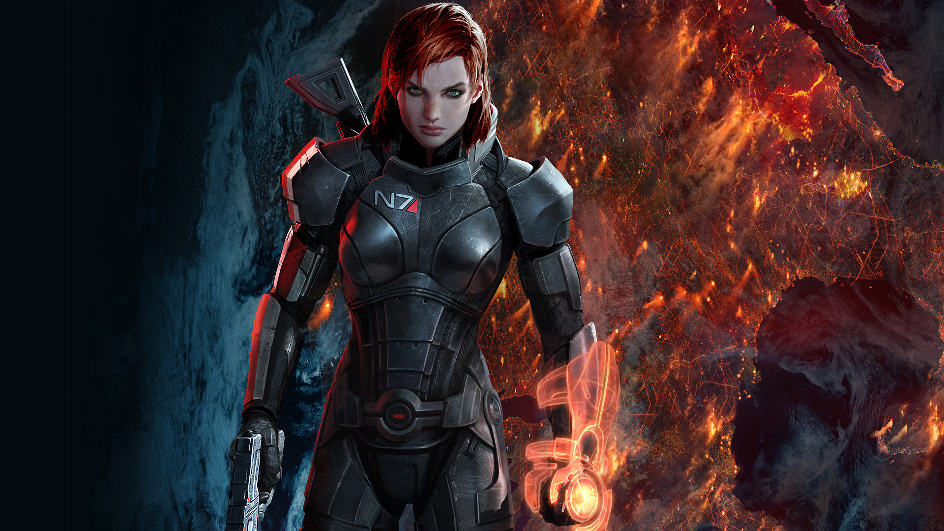 Mass Effect 3, Stunning backgrounds, Immersive visuals, Epic battles, 1920x1080 Full HD Desktop
