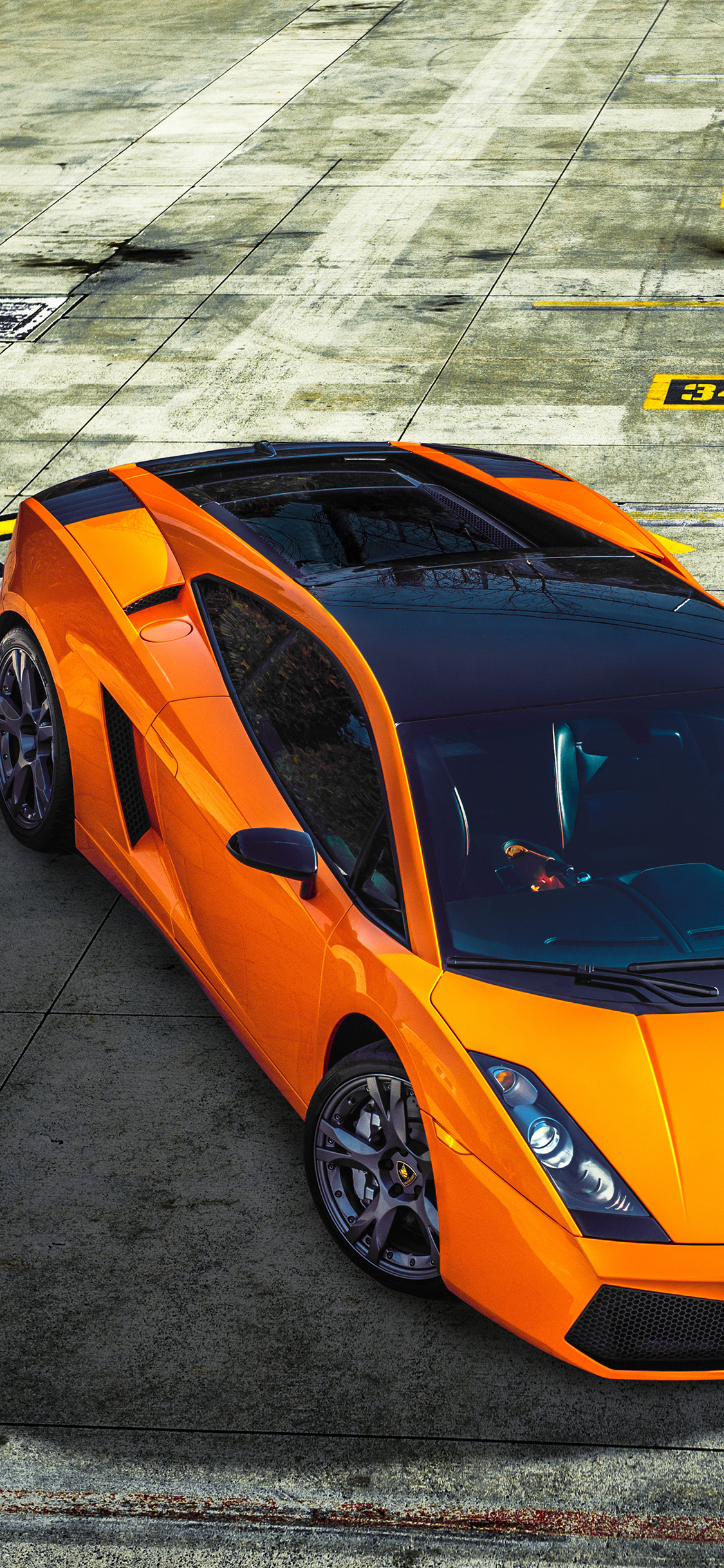 Lamborghini Gallardo new, iPhone XS, HD 4K wallpapers, Images, 1130x2440 HD Handy