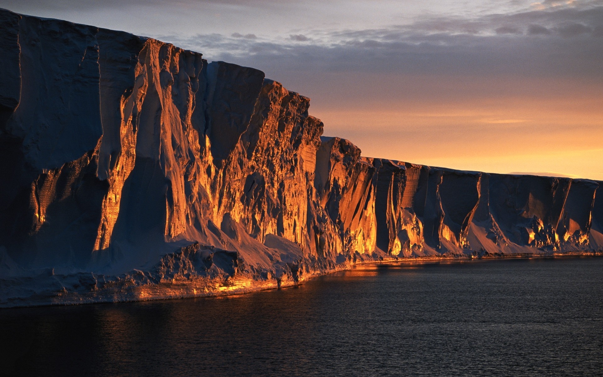 Antarctica coast, Sea landscape, Desktop mobile backgrounds, 1920x1200 HD Desktop