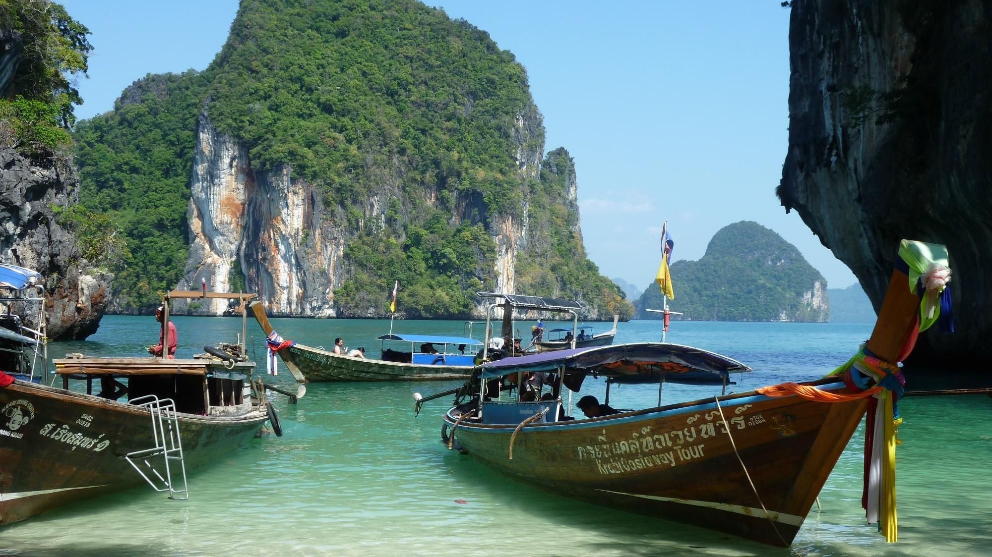 Phuket travels, Ko Lao La Ding Thailand, 2000x1130 HD Desktop