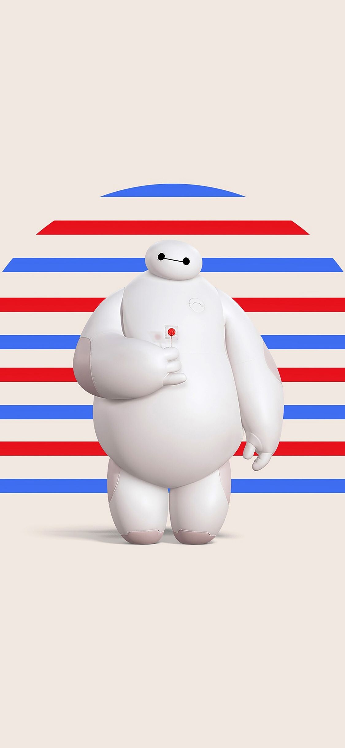 Baymax! (TV Series): Big Hero 6, Cute robot which contains 10,000 different medical procedures. 1130x2440 HD Background.