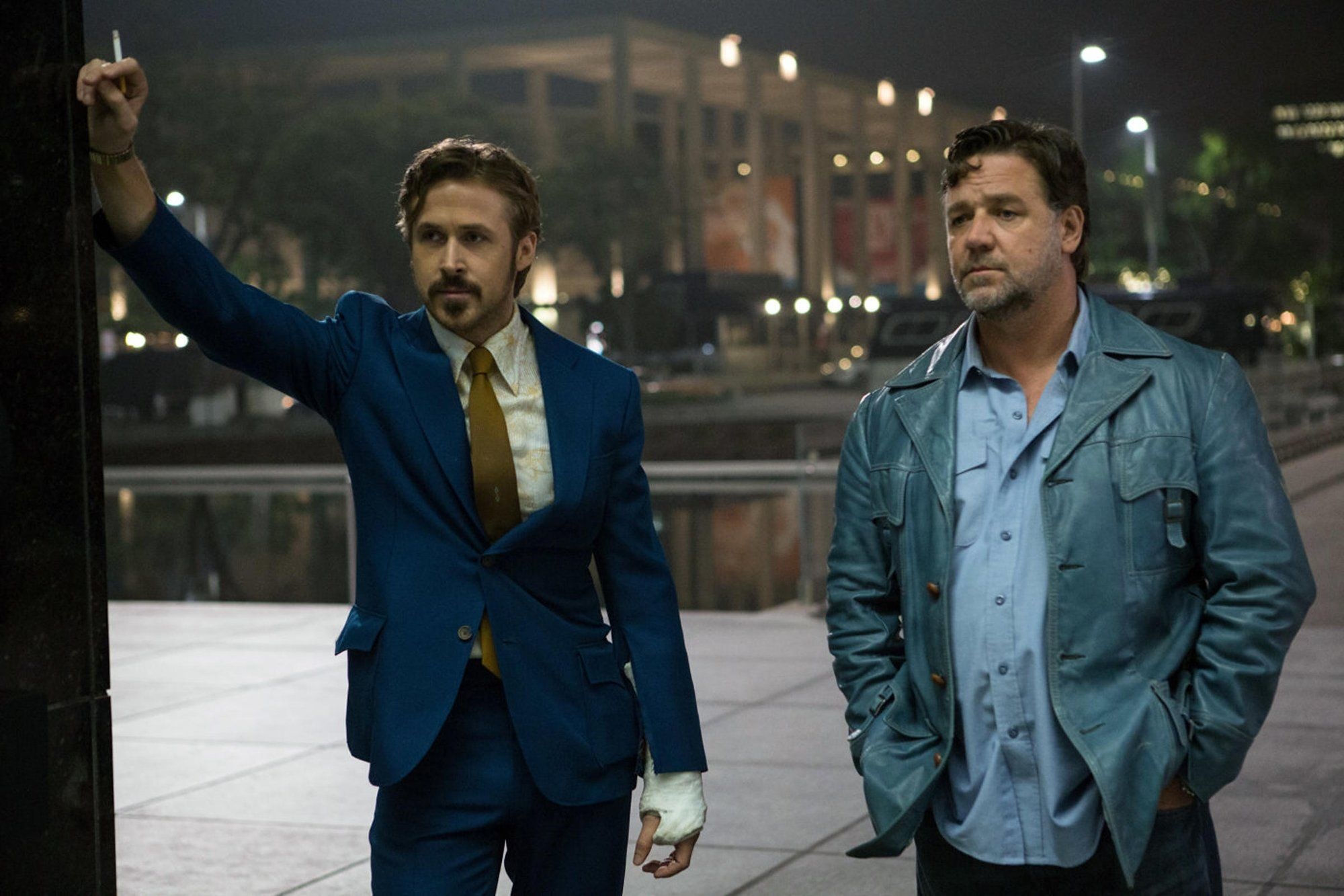 The Nice Guys, Aesthetic appeal, Ryan Gosling's charisma, Good vs. evil, 2000x1340 HD Desktop