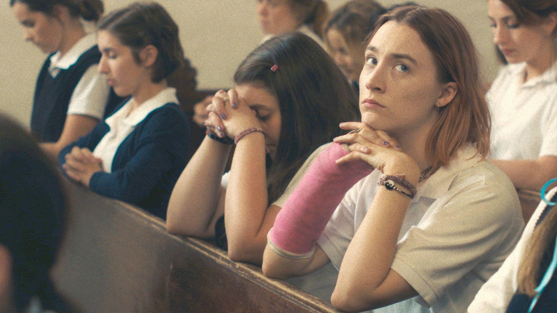 Lady Bird: The film earned five nominations at the 90th Academy Awards. 1920x1080 Full HD Wallpaper.