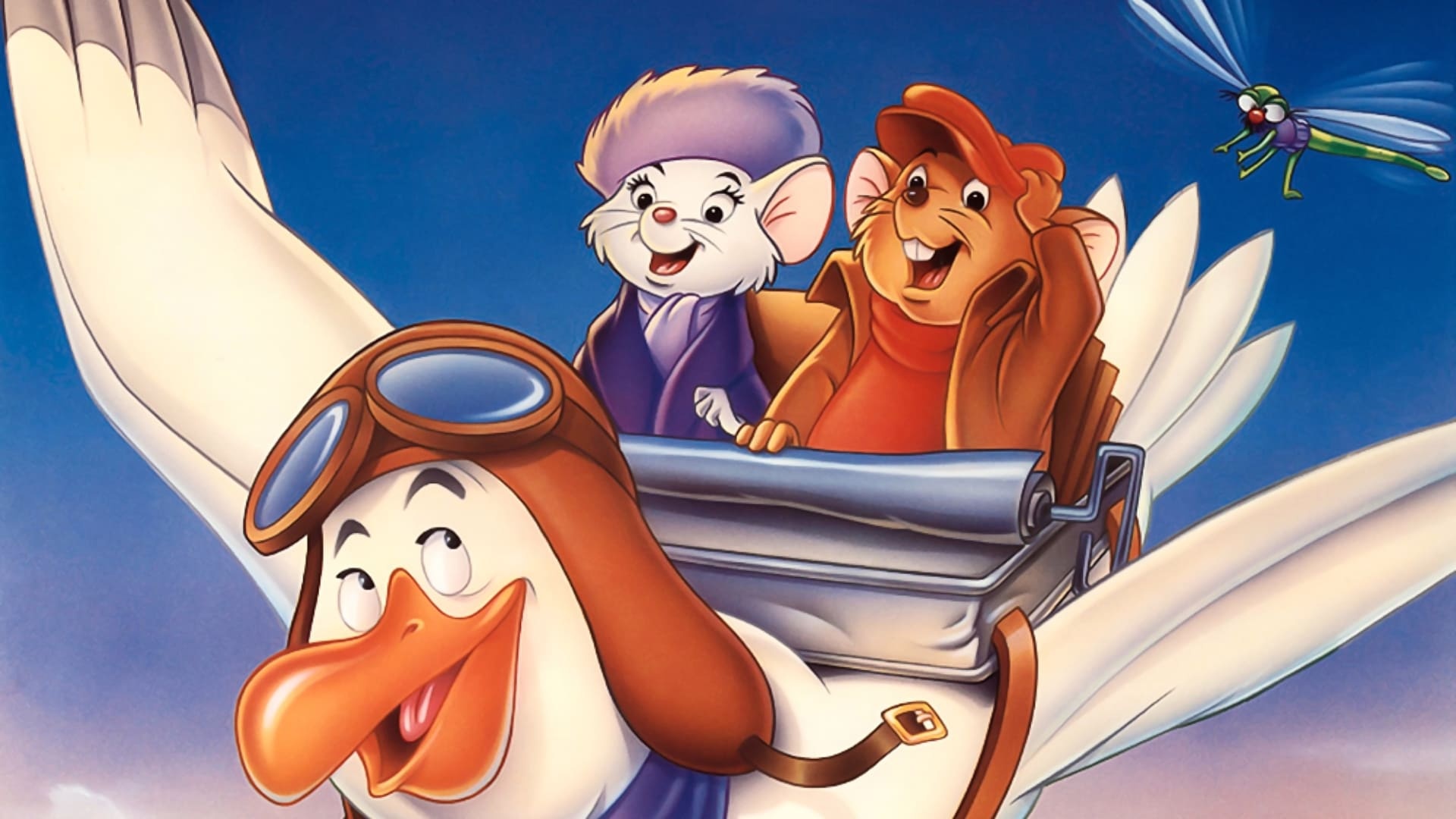 The Rescuers, Classic animation, Memorable film, The Movie Database, 1920x1080 Full HD Desktop