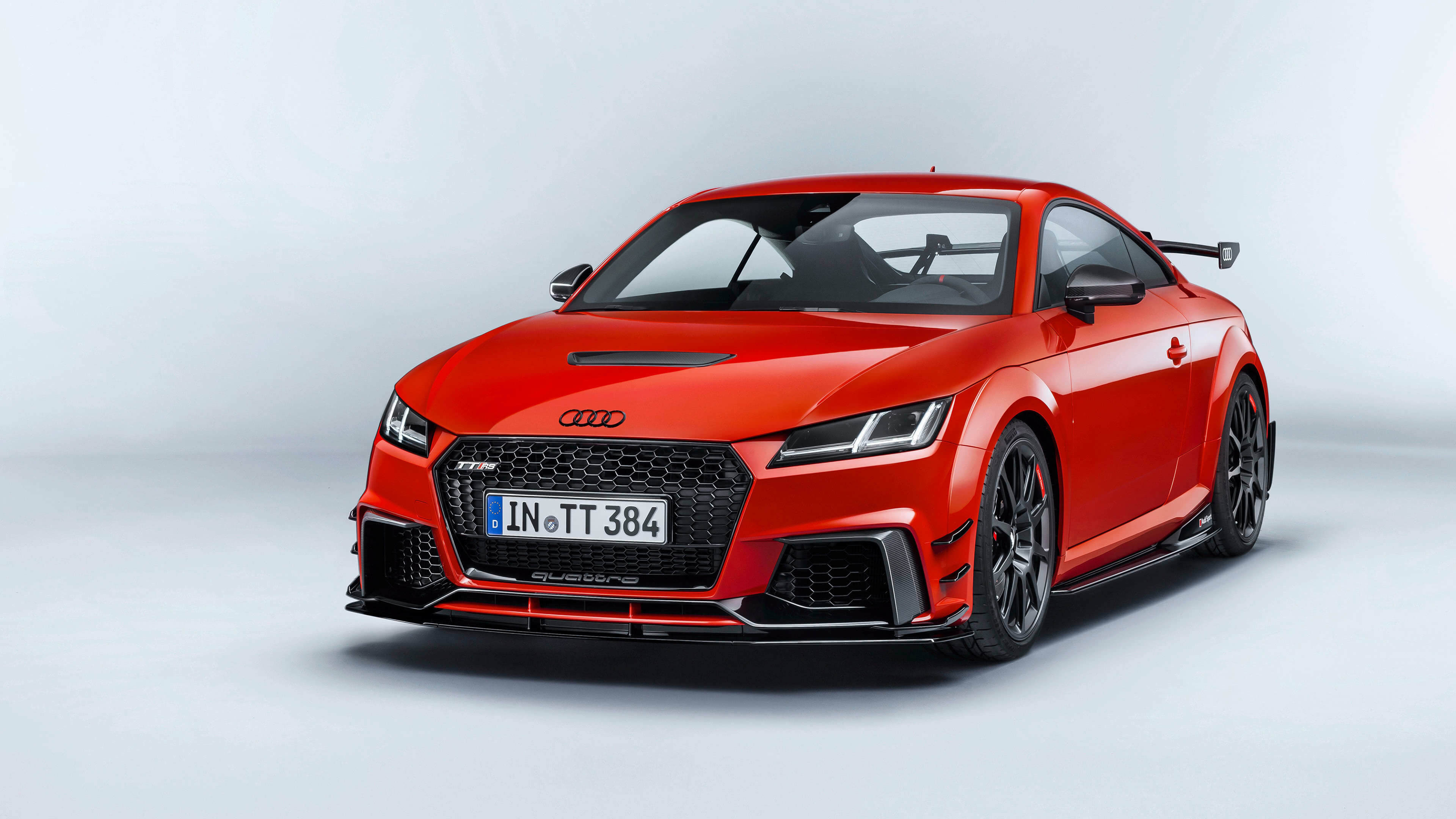 Audi: A German automotive manufacturer of luxury vehicles, TT RS. 3840x2160 4K Wallpaper.