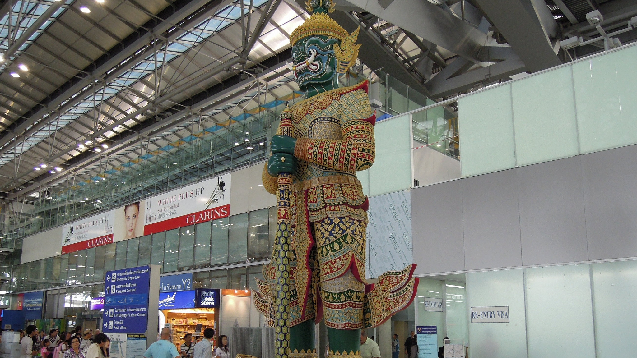 Suvarnabhumi Airport, Airport in Bangkok, 2050x1160 HD Desktop