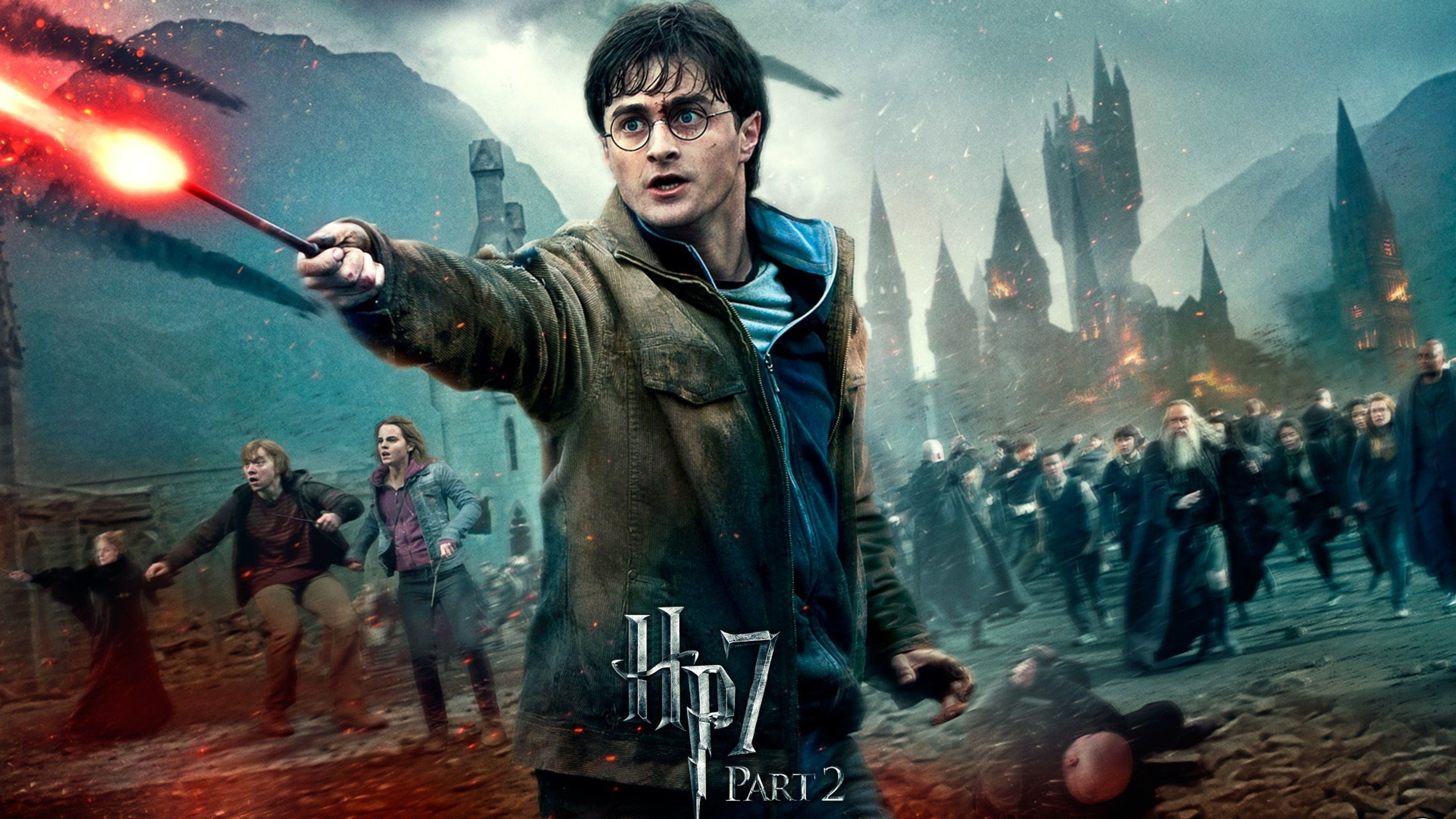 Harry Potter 4K Ultra HD wallpapers, Wizarding world, Movie series, High resolution, 3840x2160 4K Desktop