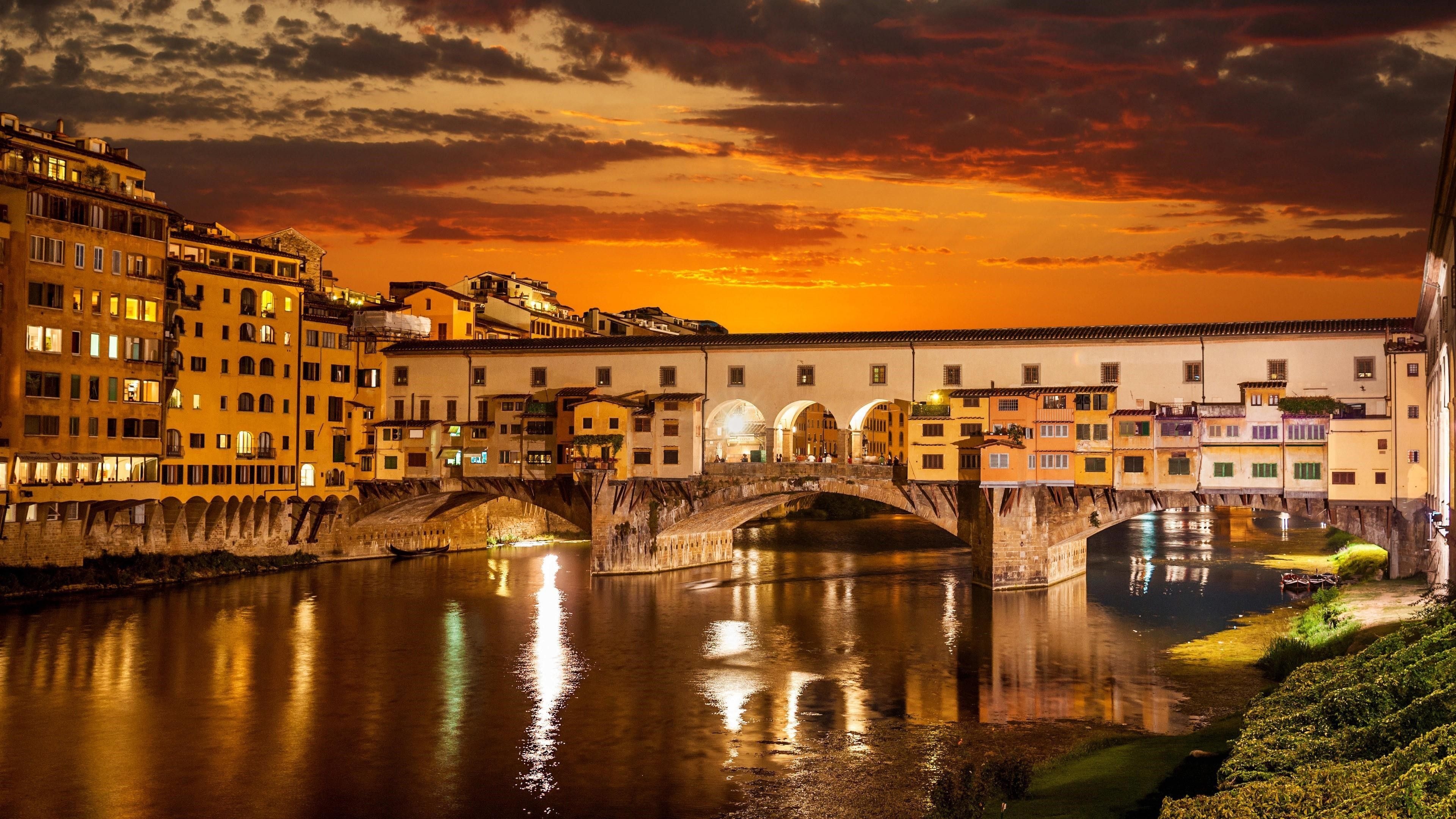 Top kostenlose Ponte Vecchio Hintergründe, 3840x2160 4K Desktop